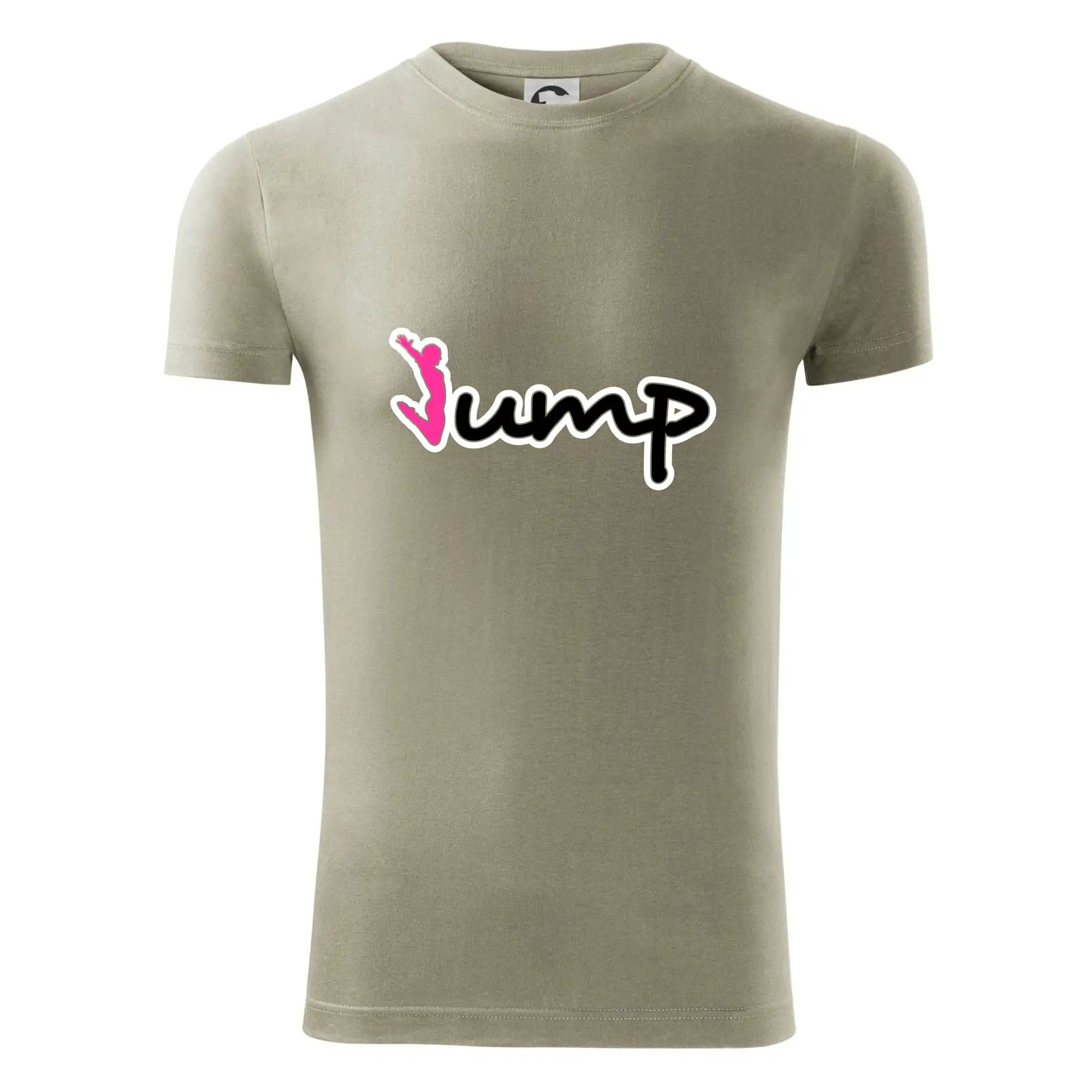 Jump - nápis a panáček