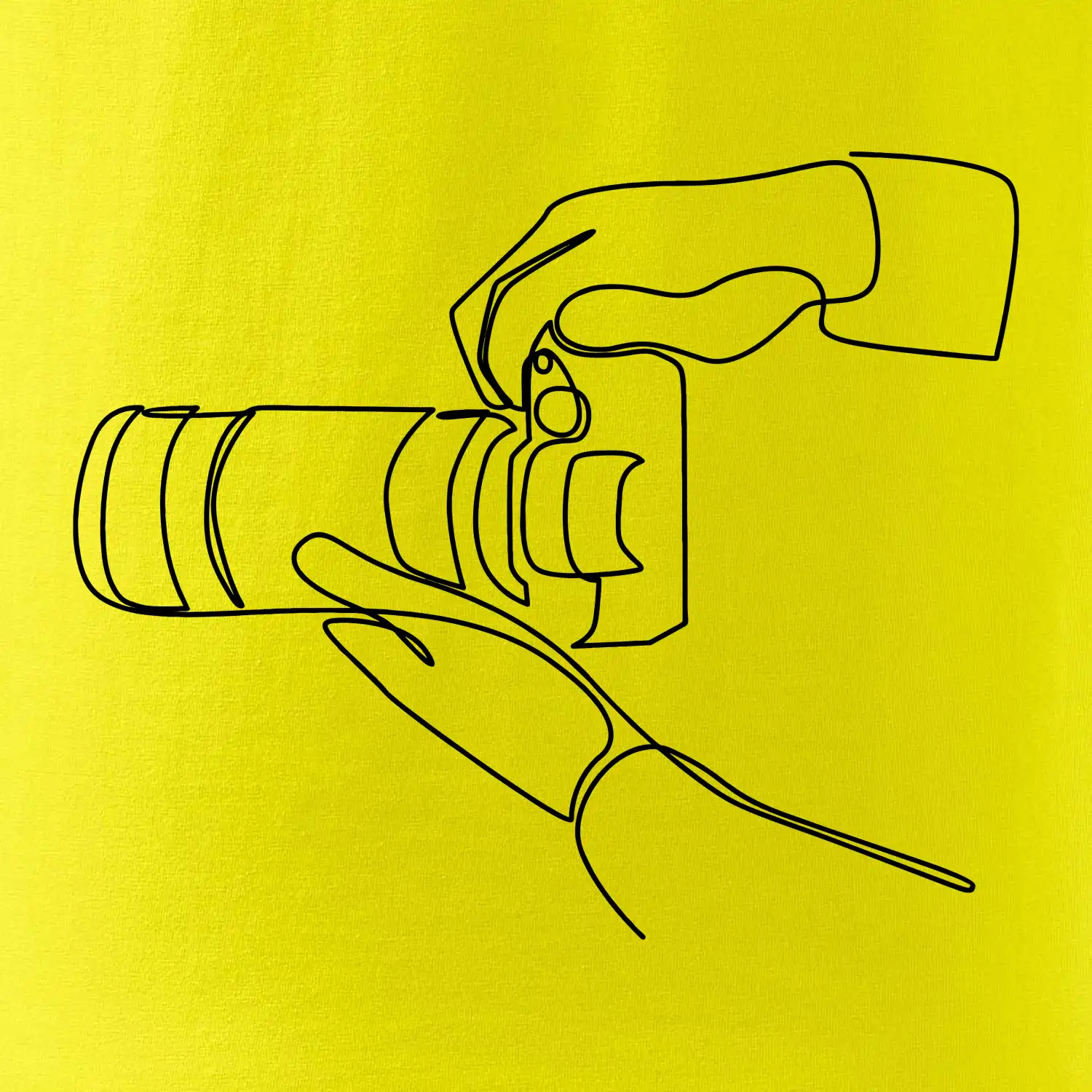 Fotograf jedním tahem