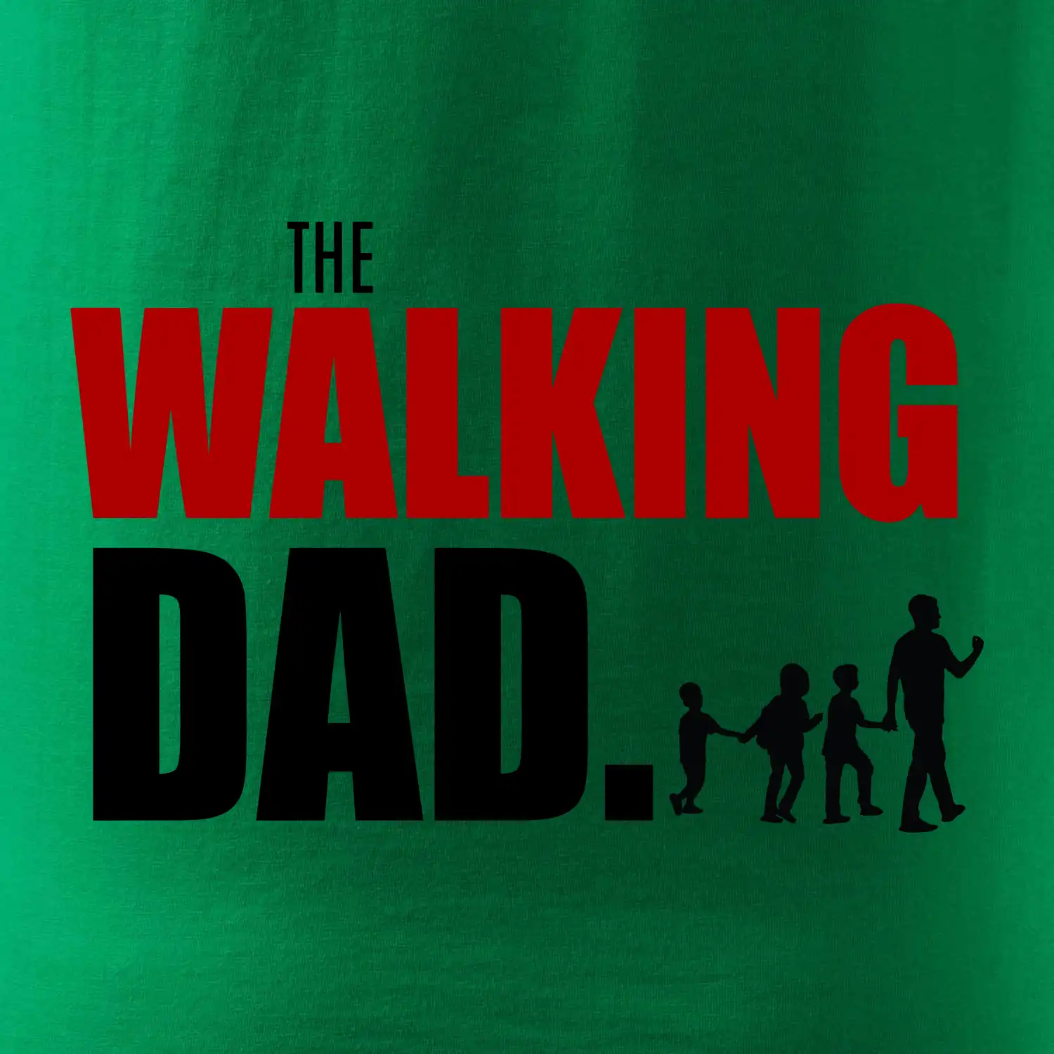 The walking dad tři děti