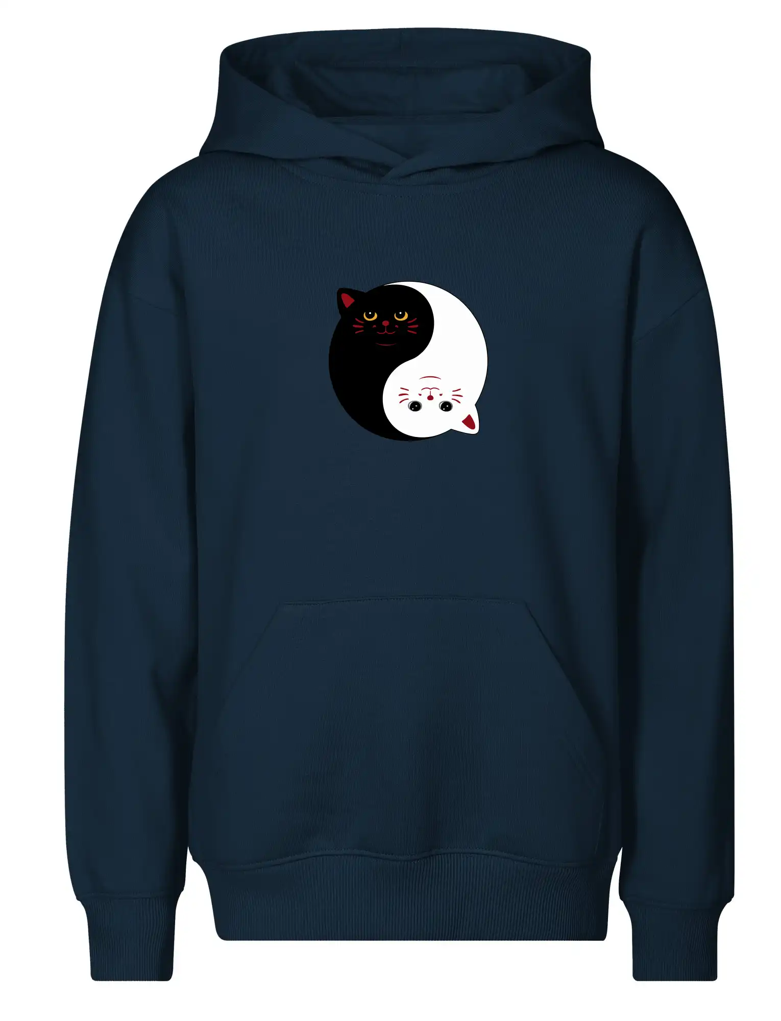 Kočky jin jang barevné