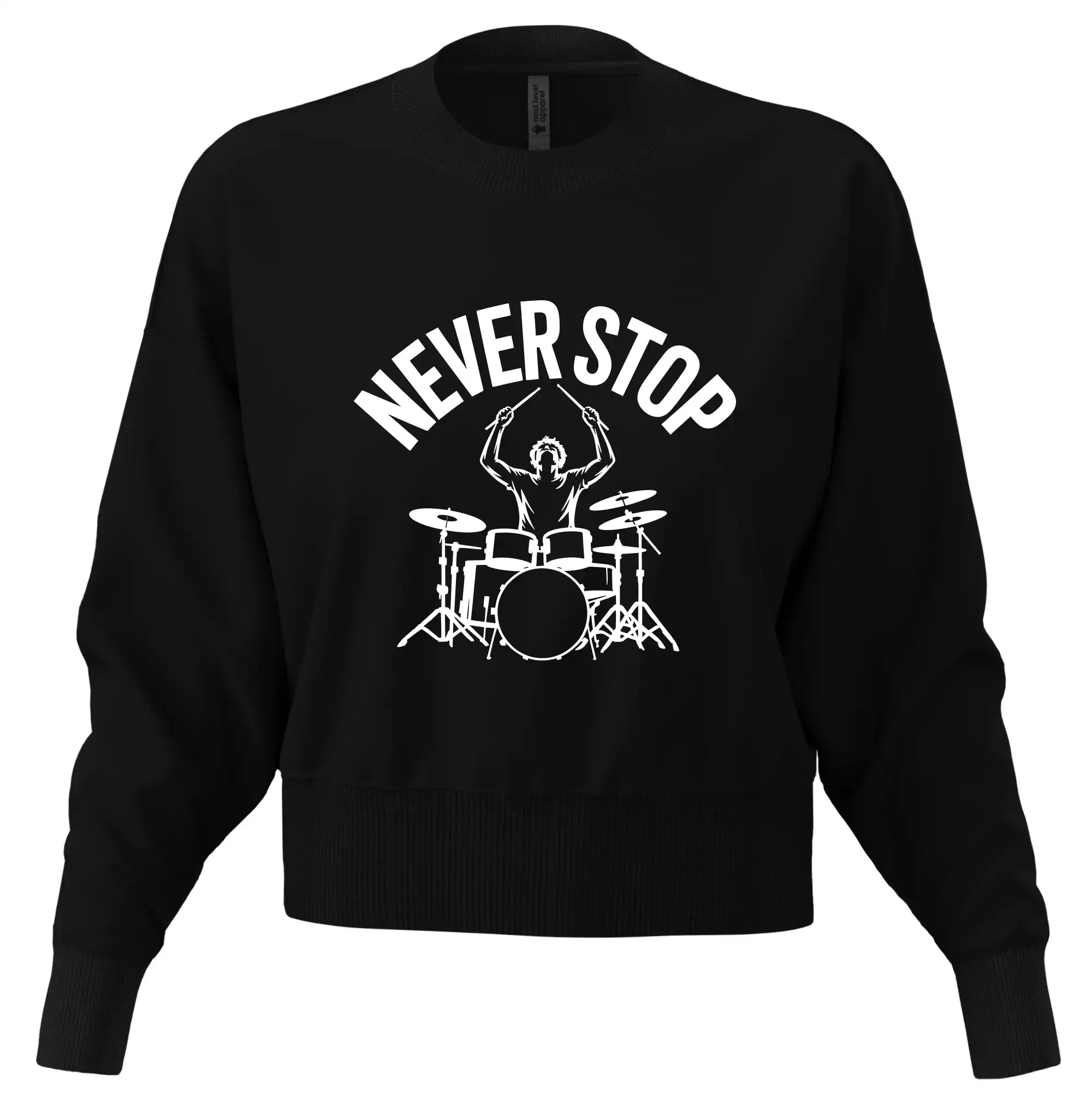 Never Stop a drummer