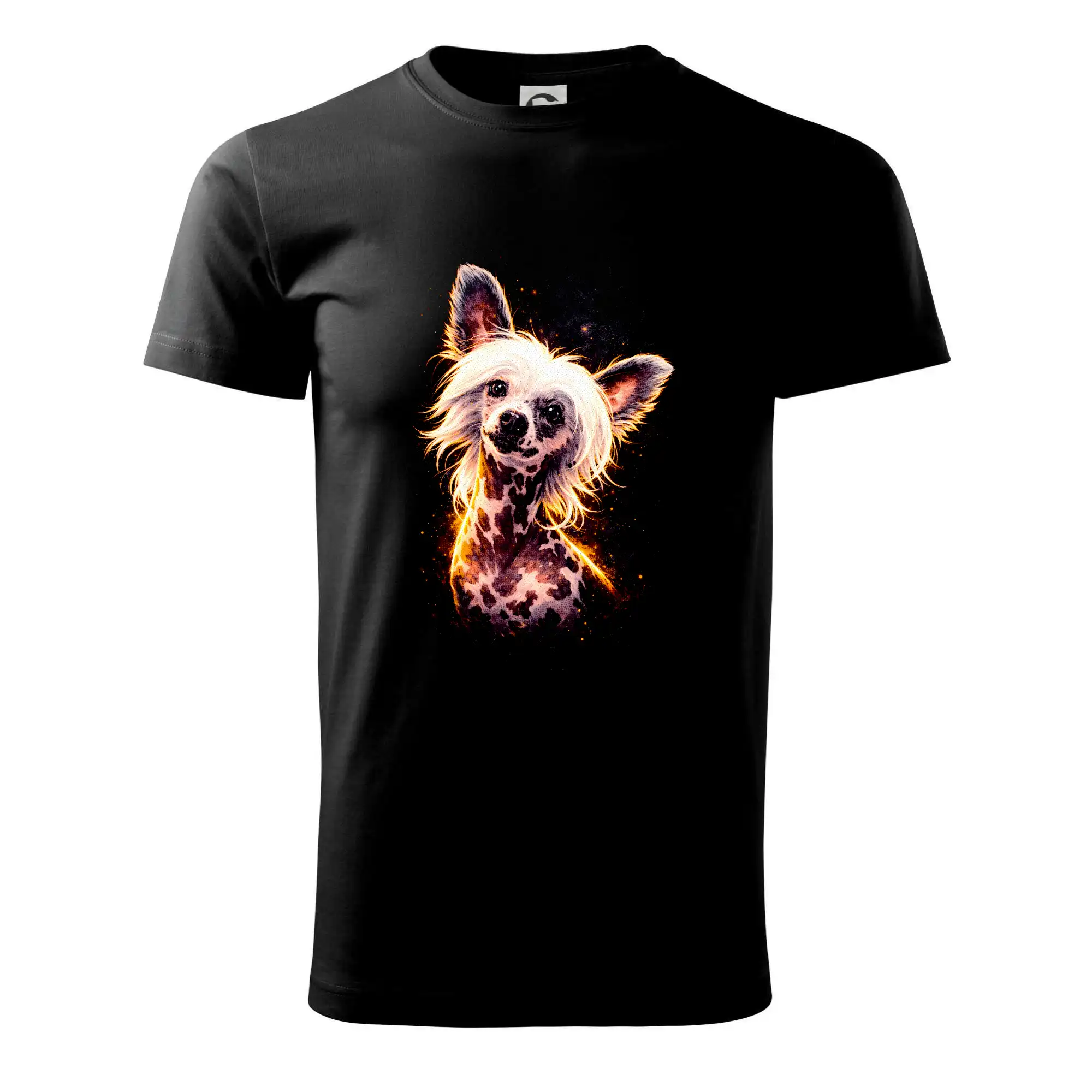 Obrázek polotón čínský chocholatý pes