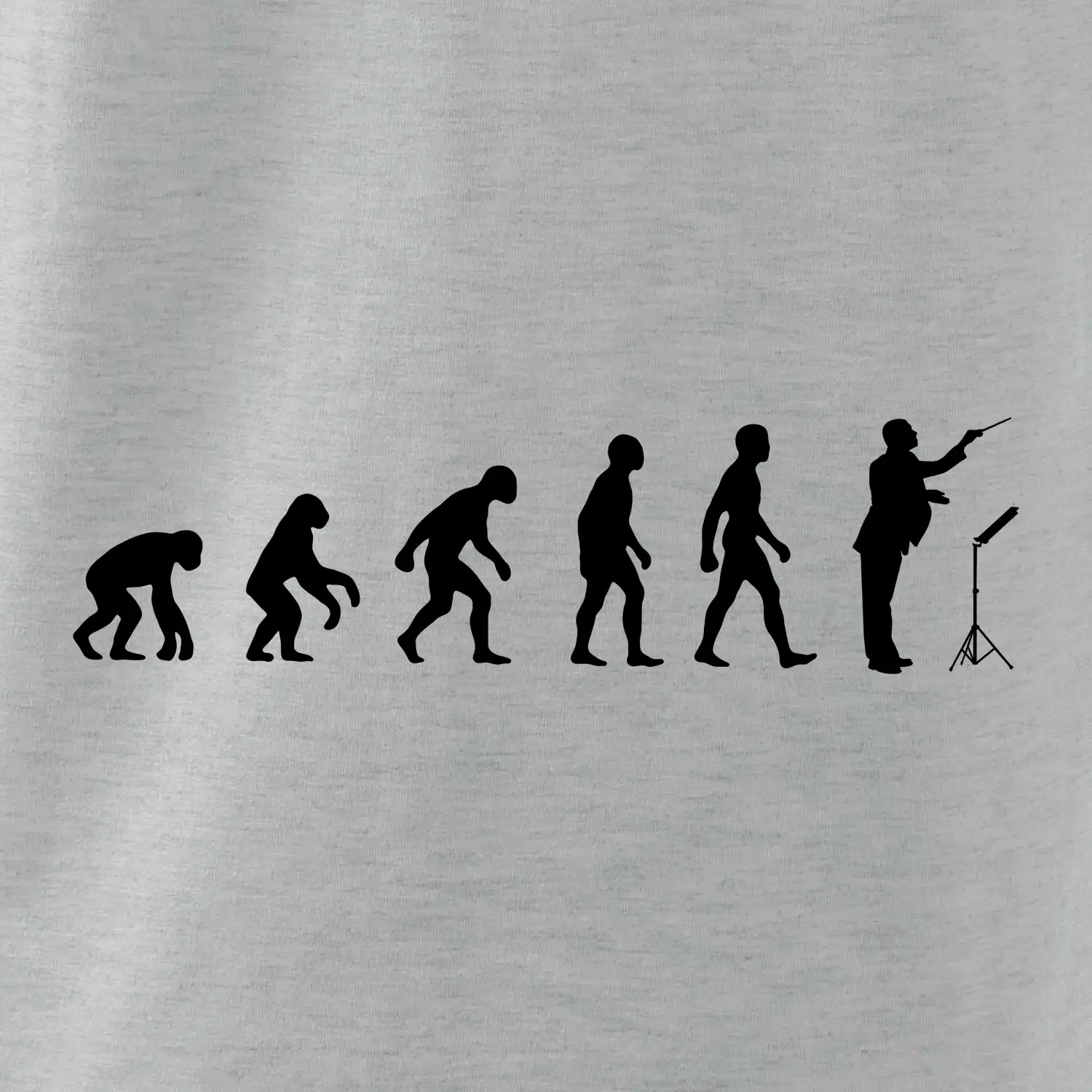 Evoluce sbormistr z boku