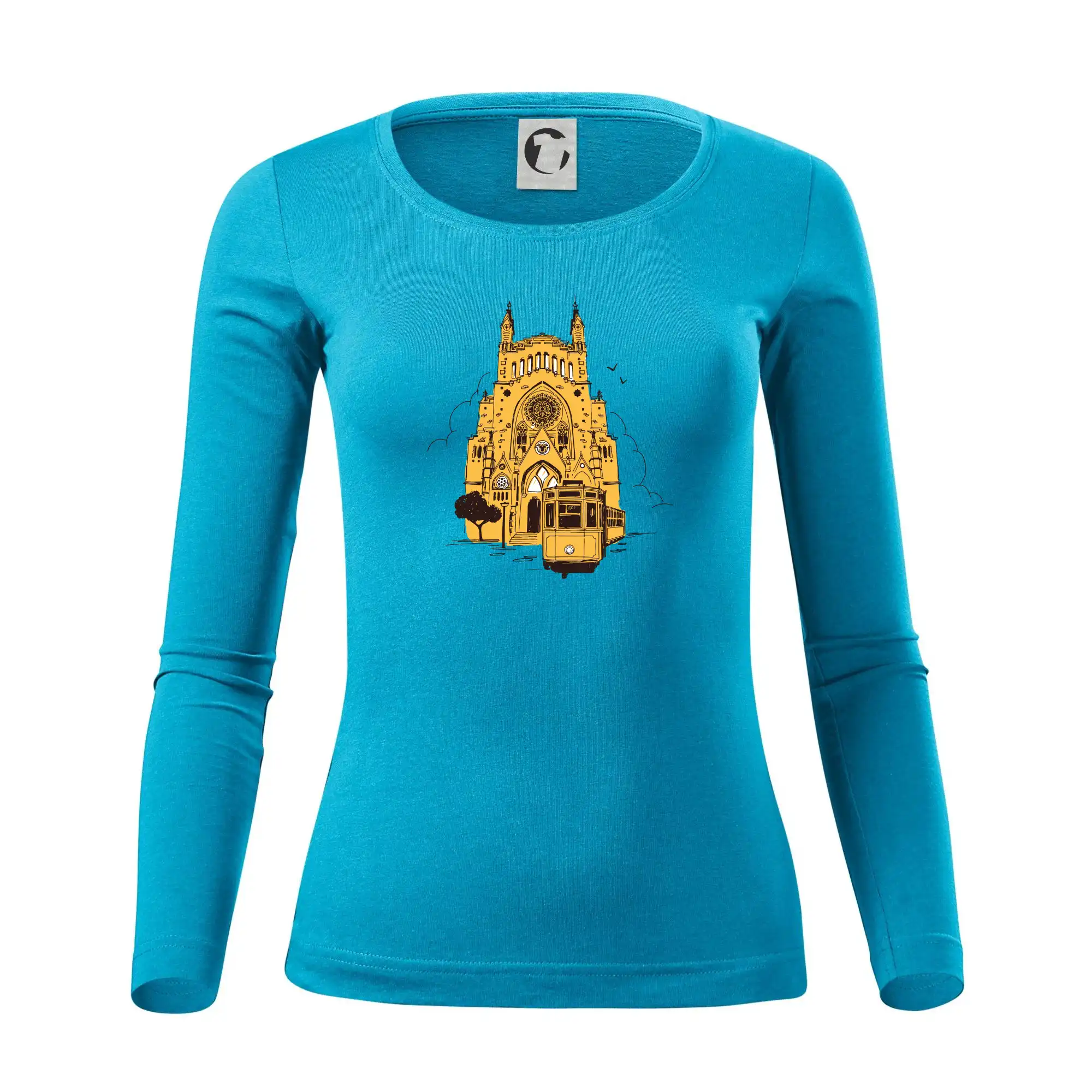 Mallorca - katedrála a tramvaj