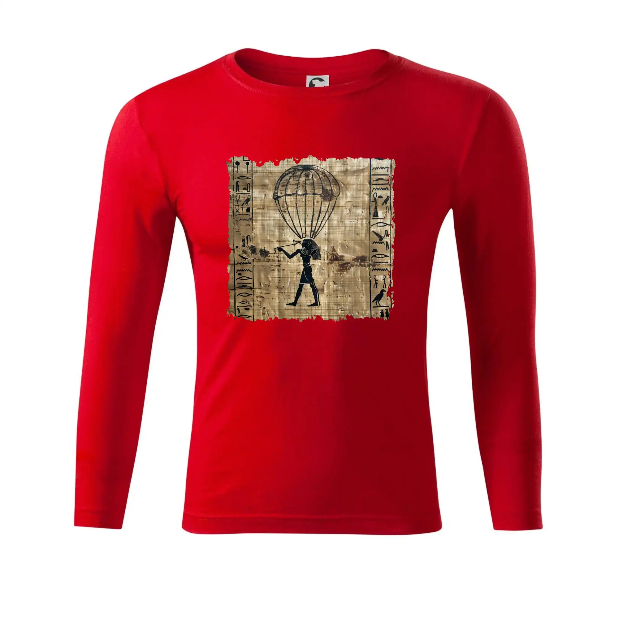 Egyptské hieroglyfy parašutista