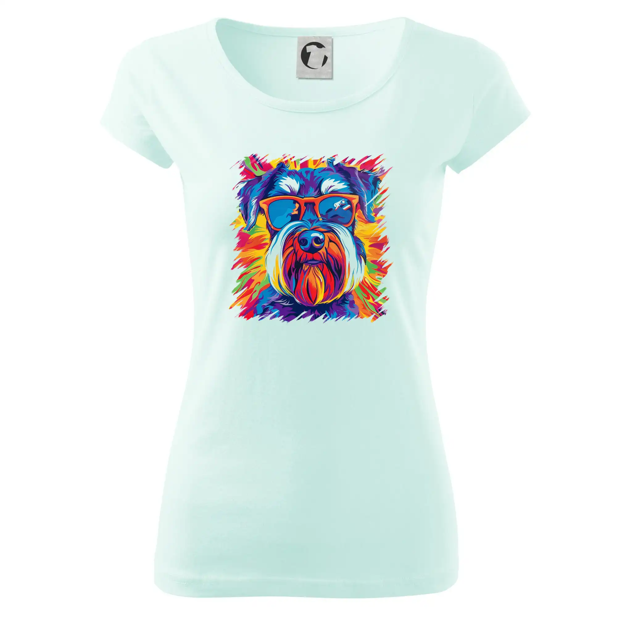 Knírač barevný styl 70s