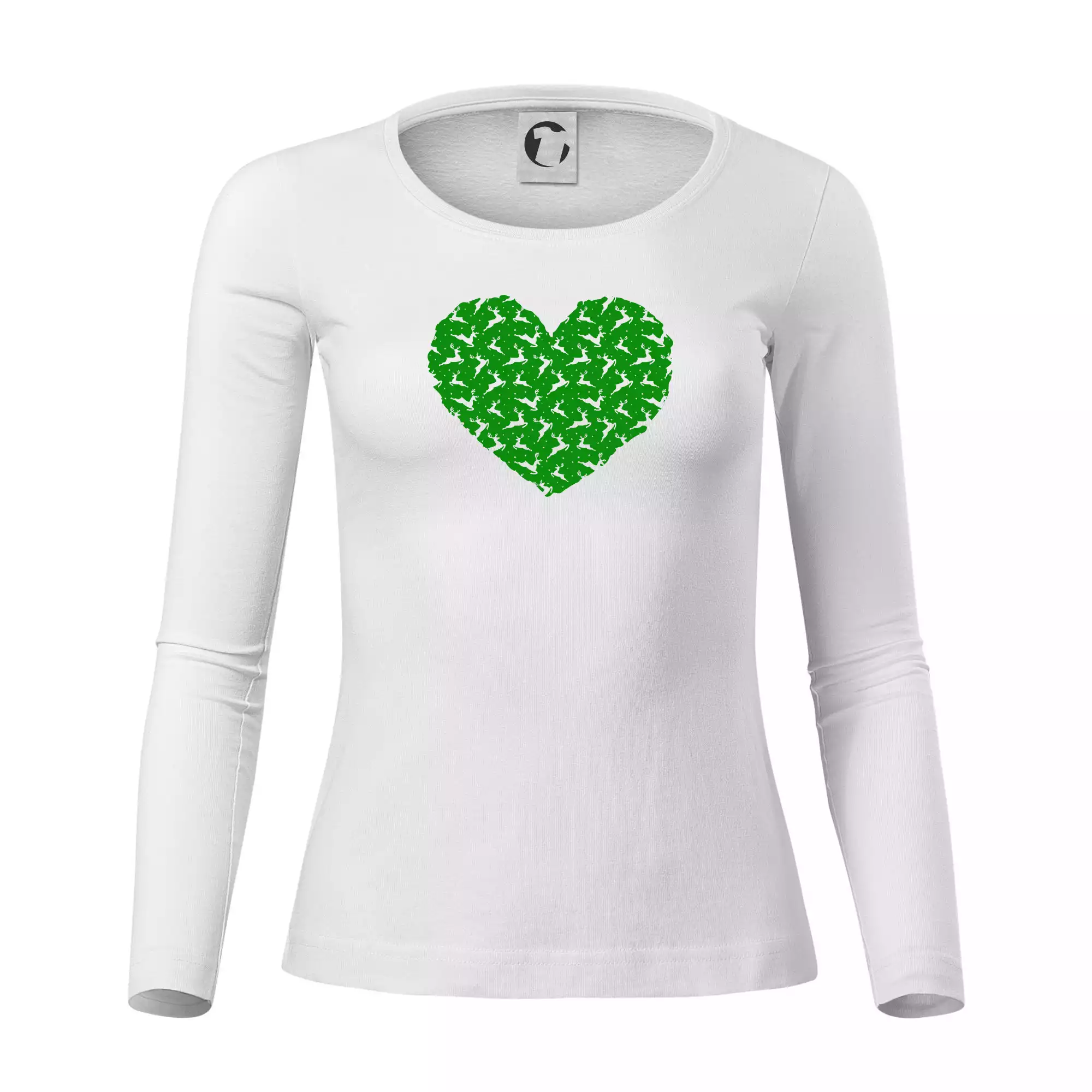 Vánoční jeleni v srdci