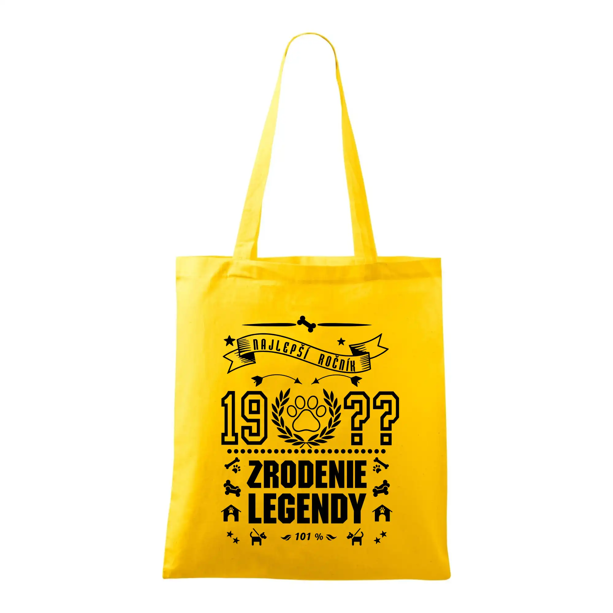 Trička Zrodenie legendy - Zrodenie legendy - pre psíčkarov - Taška bavlnená