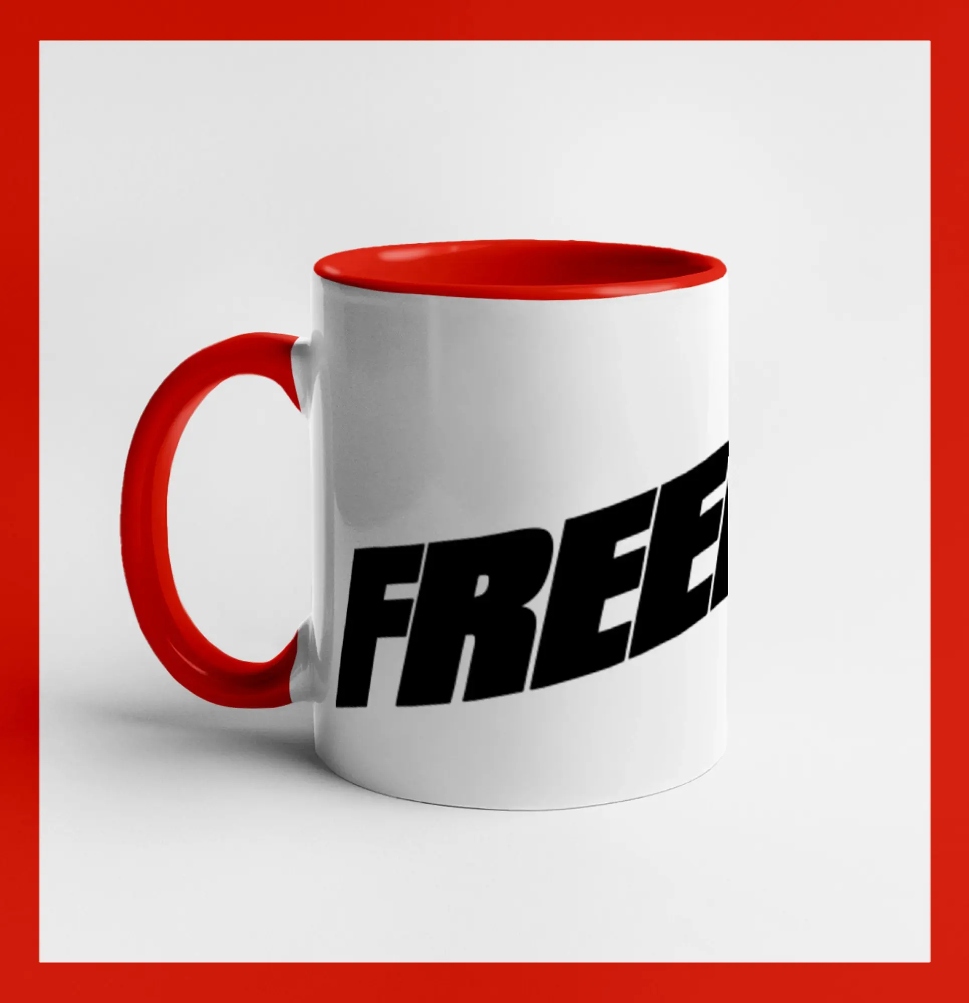 Freedive - nápis s potápačom