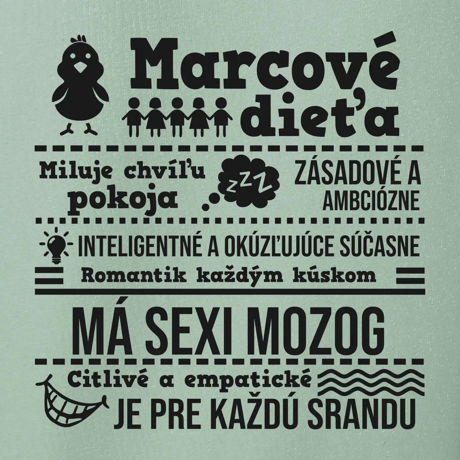 Narodeniny Marec