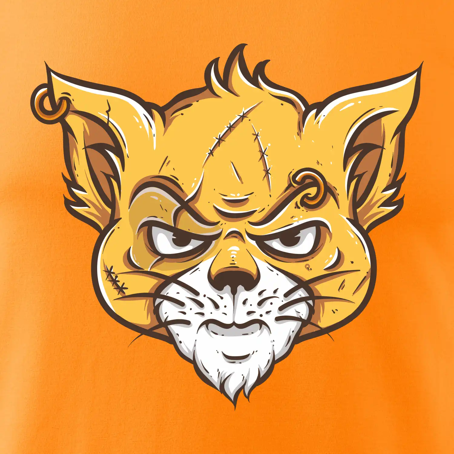 Nasraná kočka Thug life