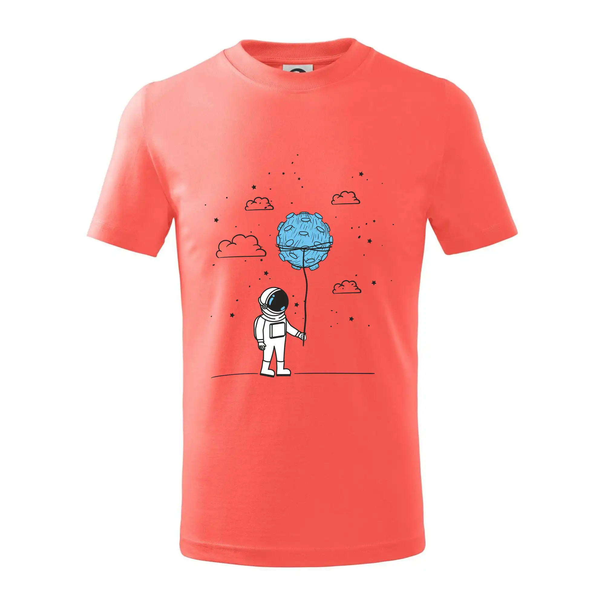 Astronaut s balónkem