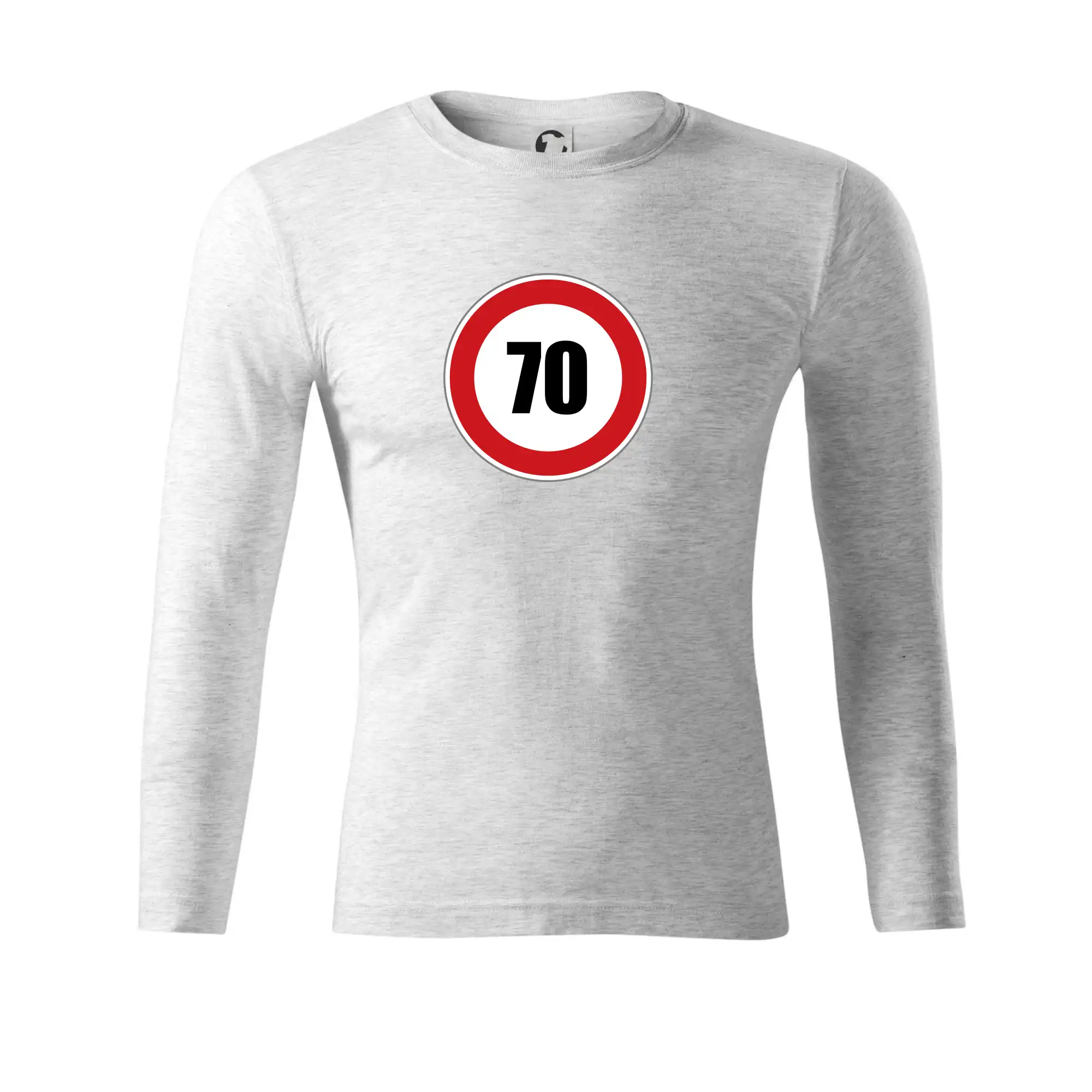 Dopravní značka - omezení rychlosti 70