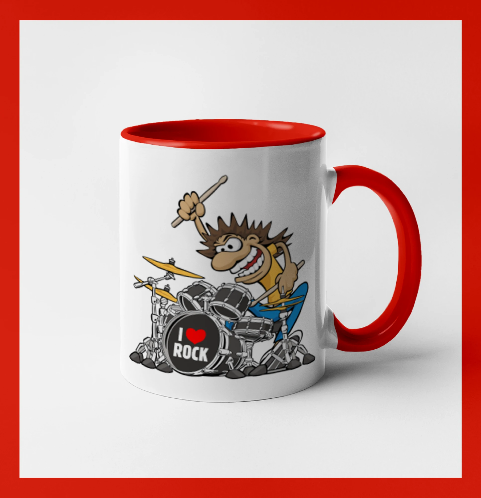 I love rock bubeník