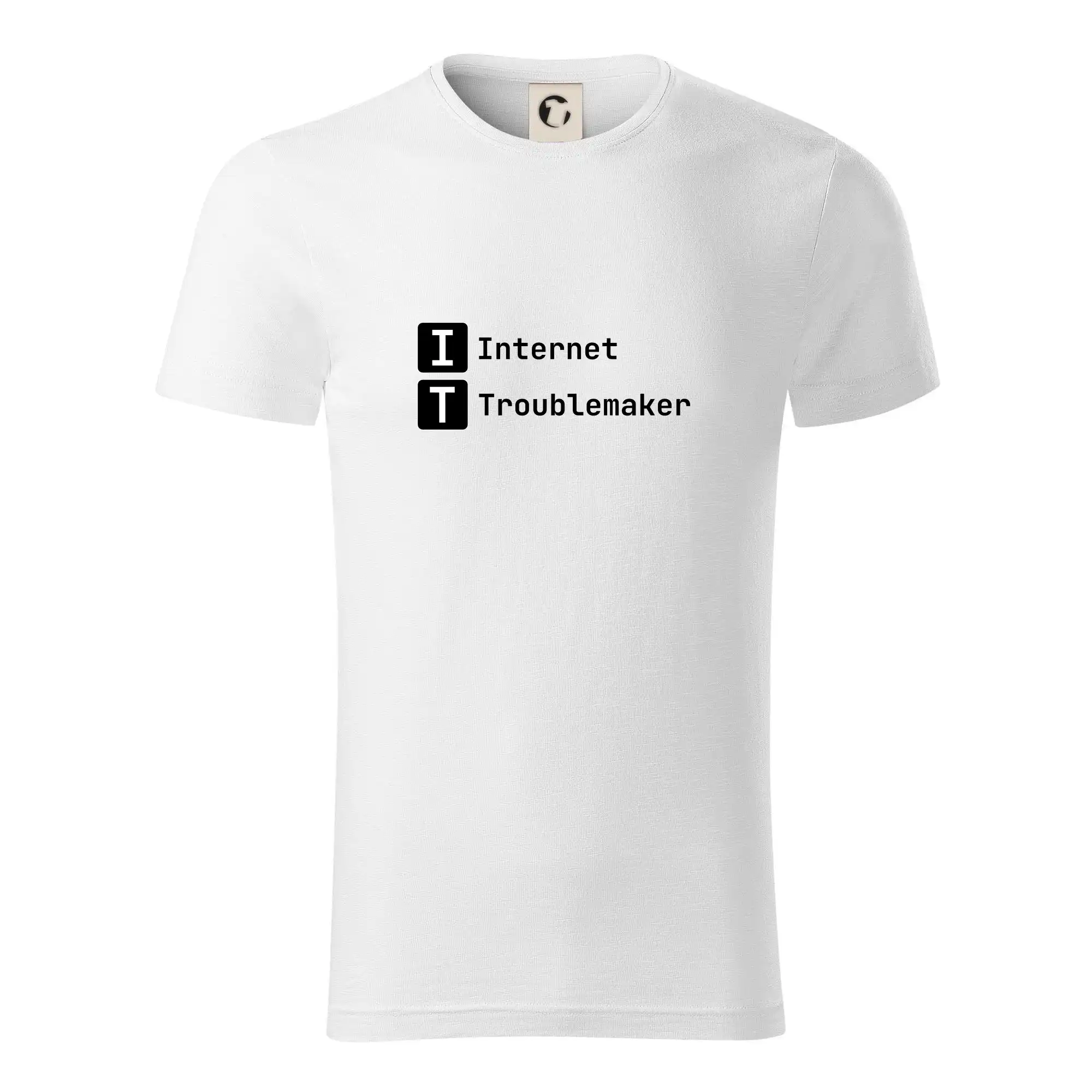 IT Nápis Internet Troublemaker