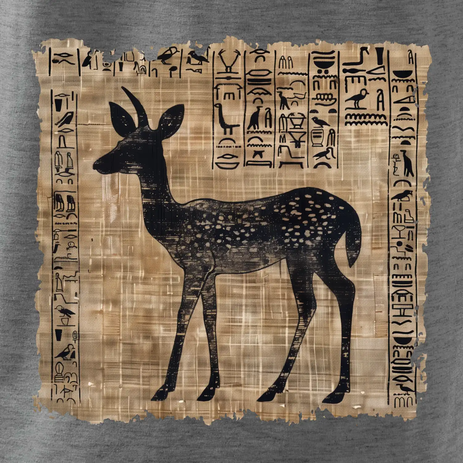 Egyptské hieroglyfy srnka