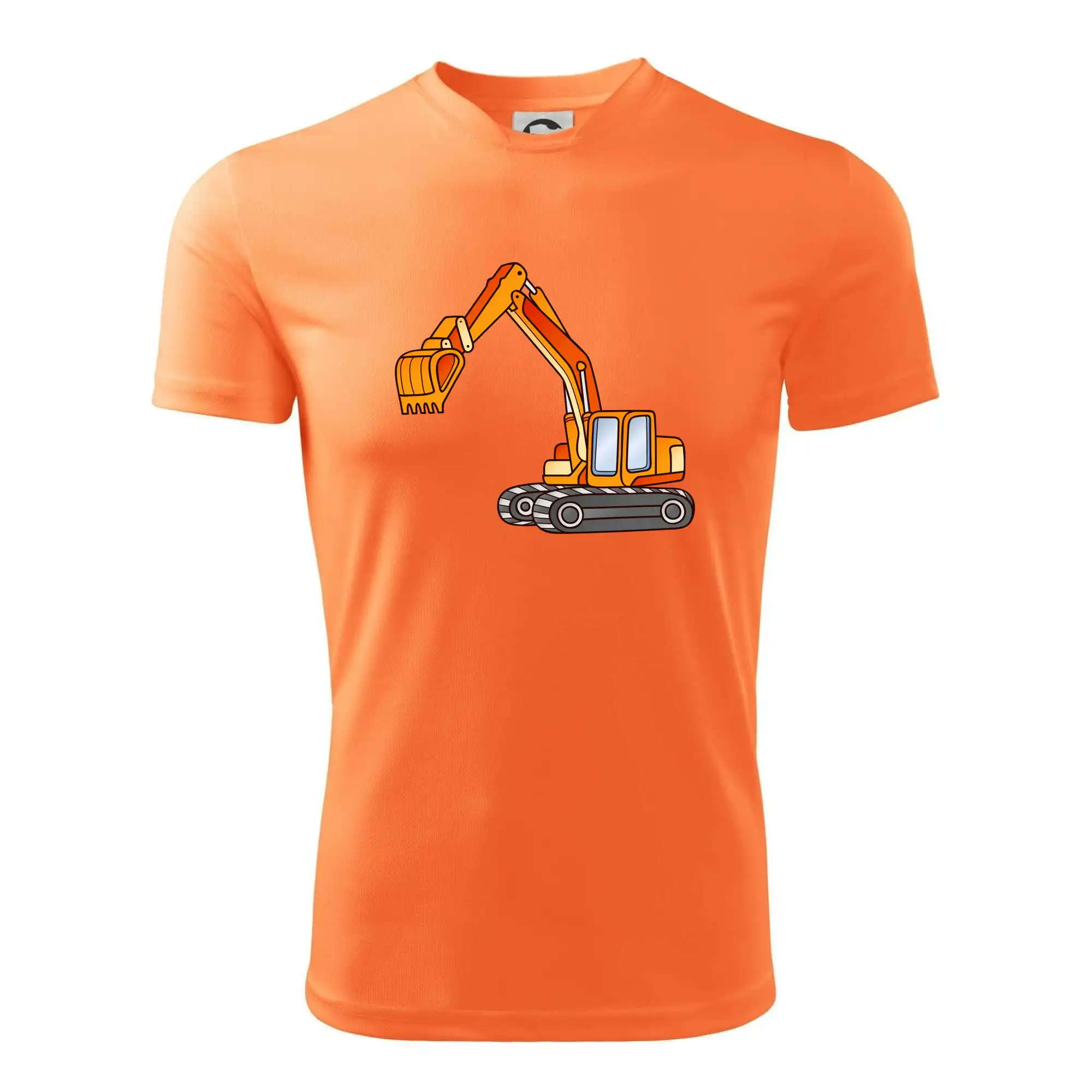 Bagr bez nápisu oranžový