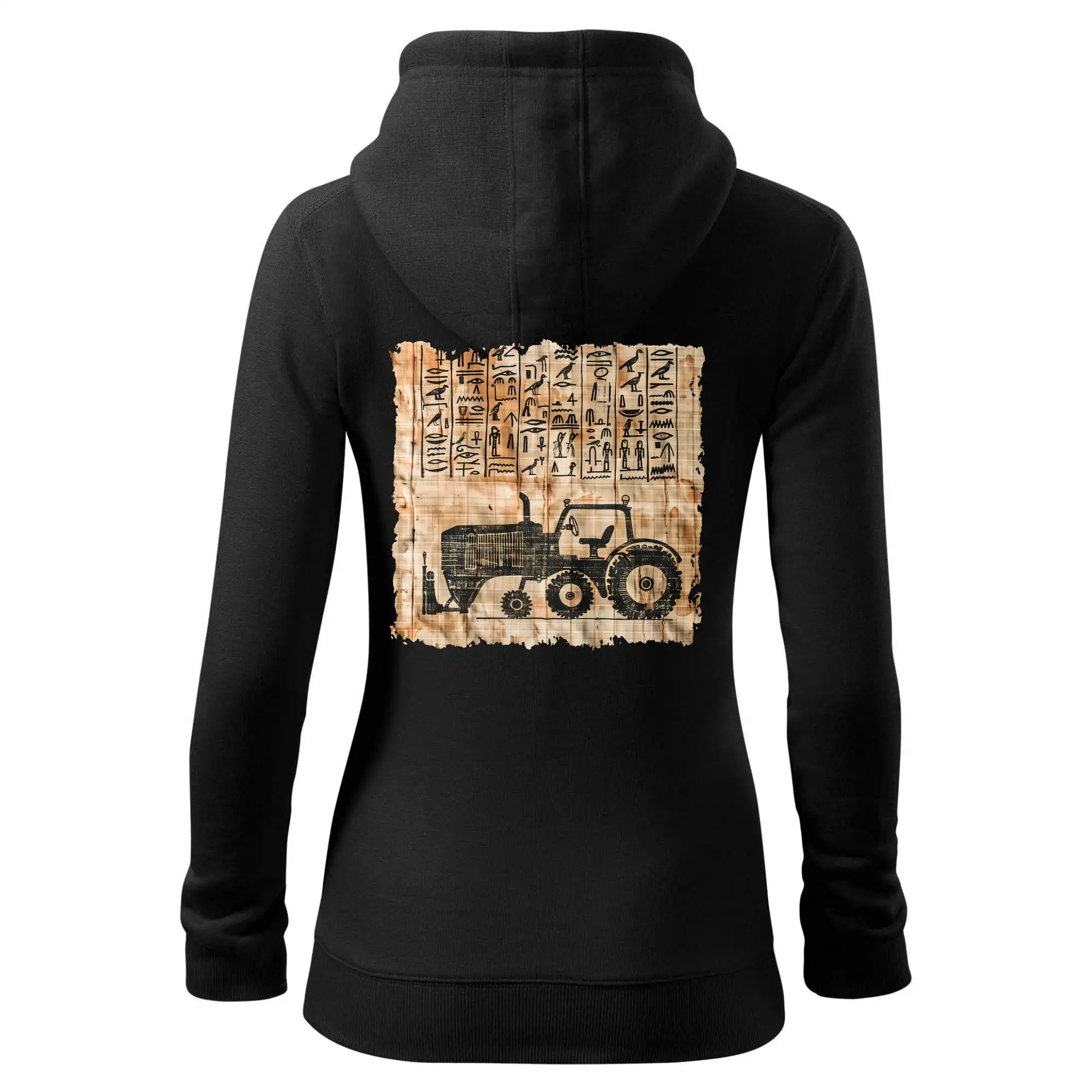 Egyptské hieroglyfy traktor