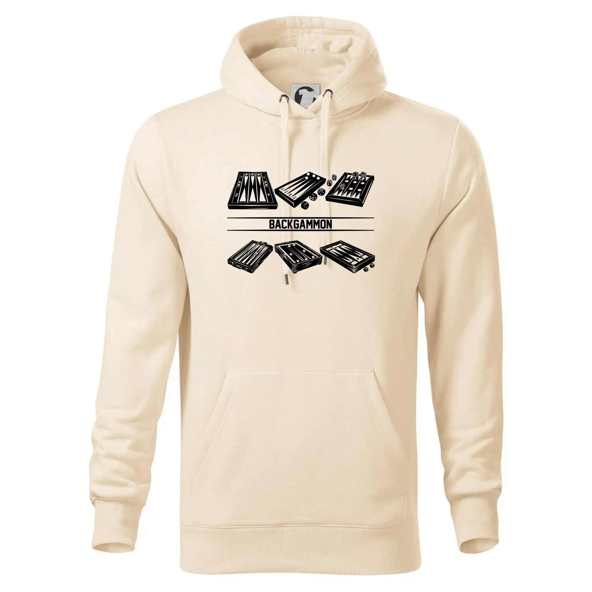 Backgammon černý set