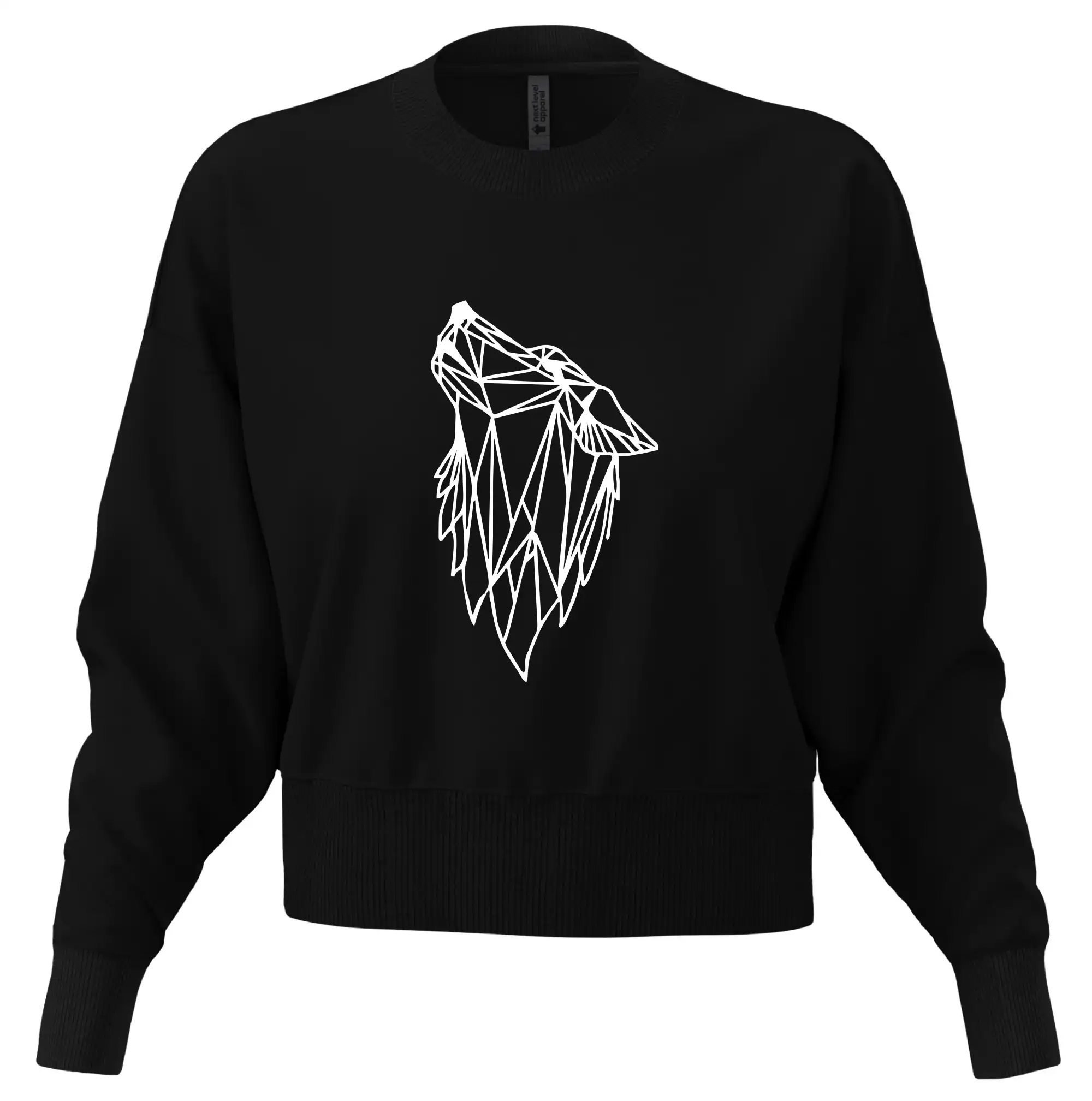 Geometrie - vlk - vyjící