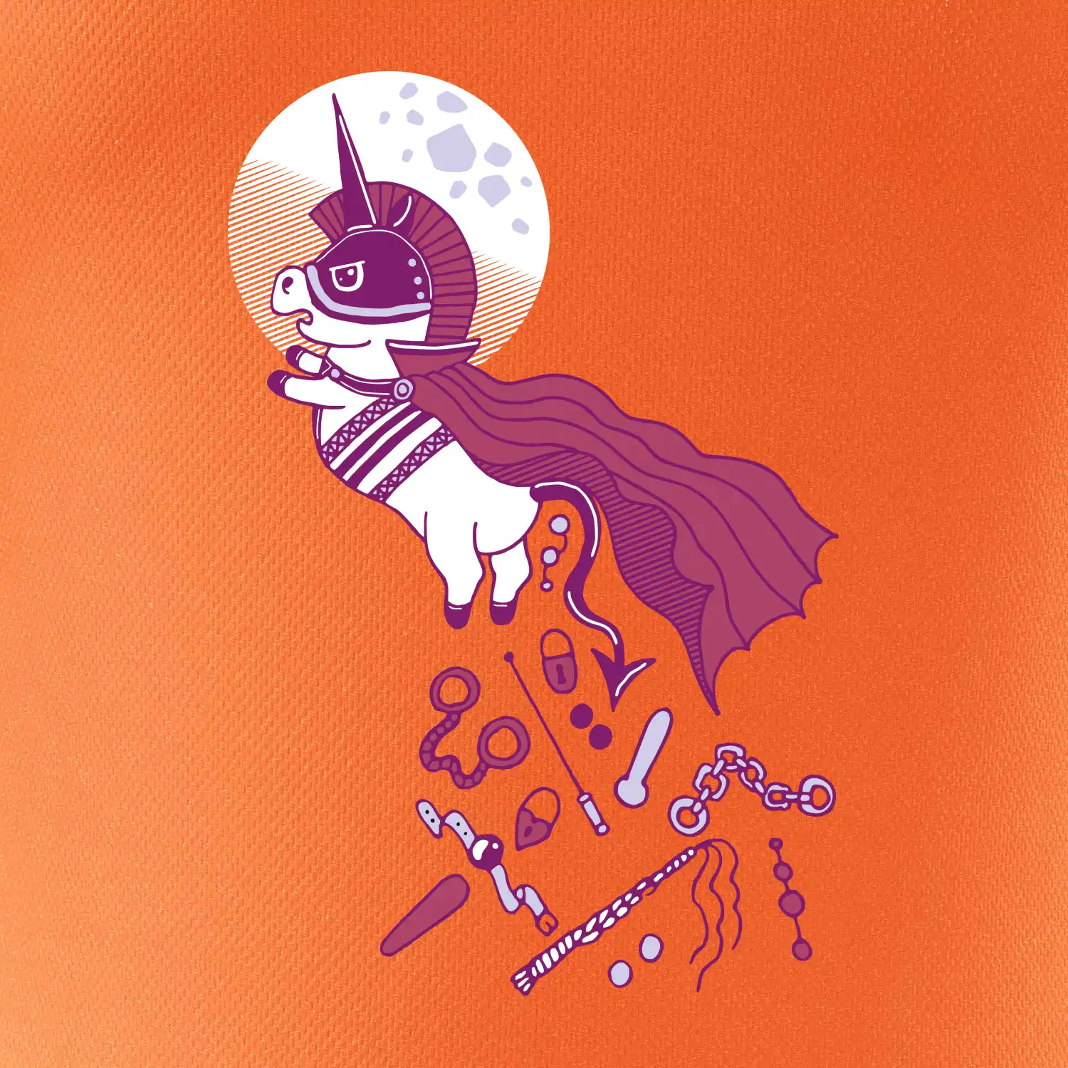 Drsný jednorožec (Pecka design)