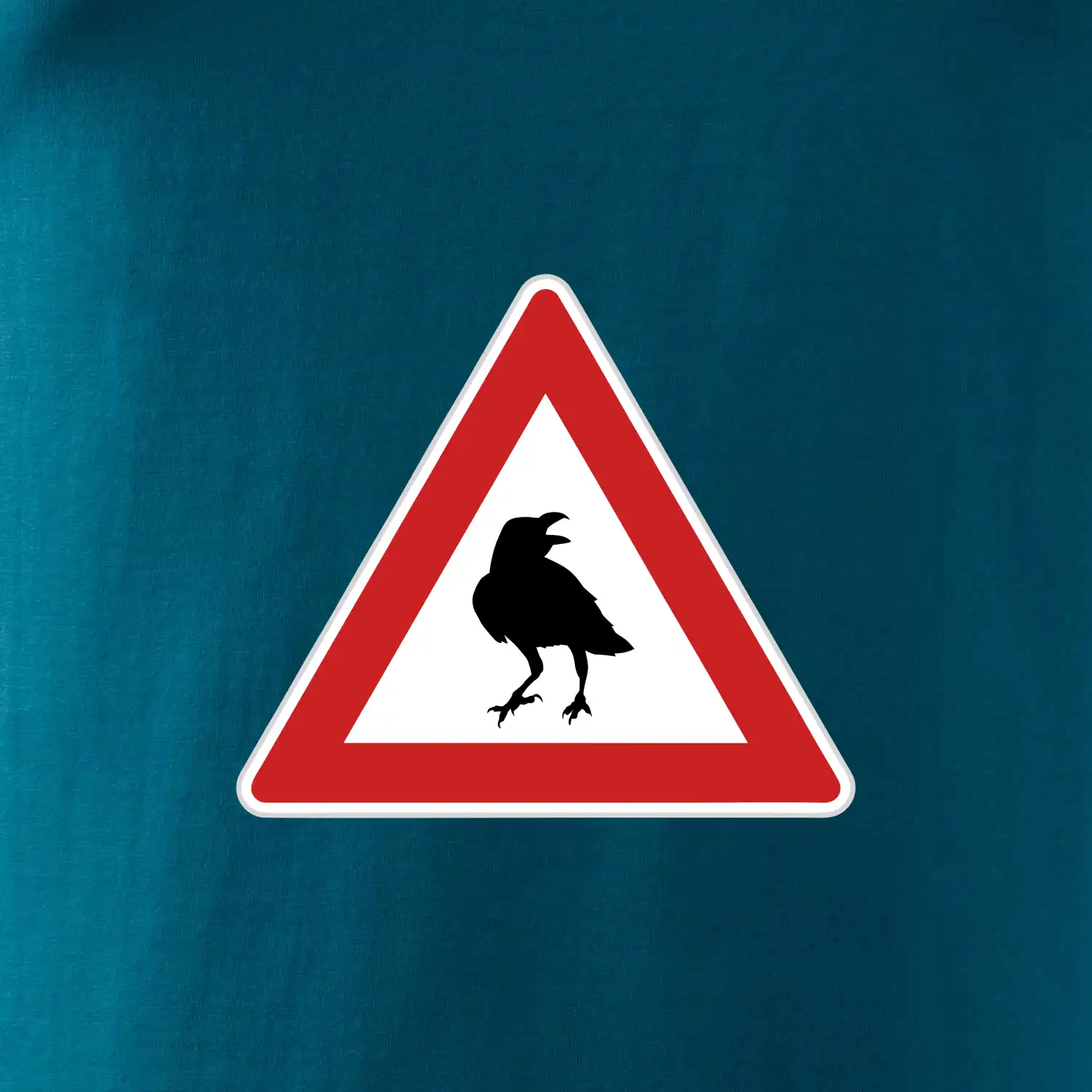 Dopravní značka - Pozor havran