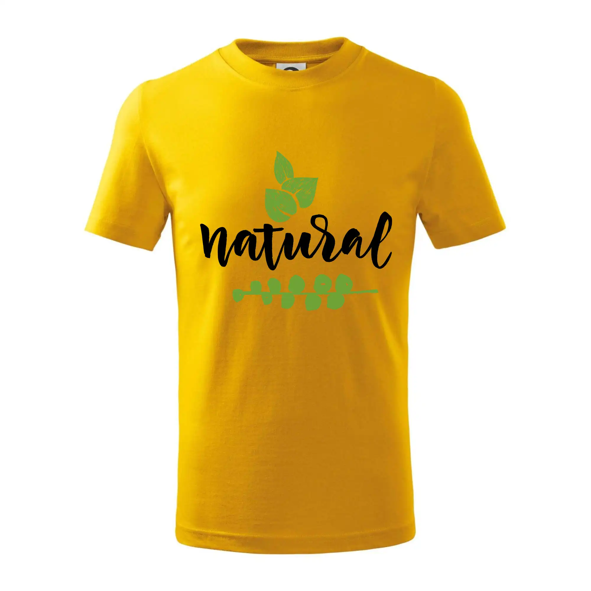 Natural - nápis v listech