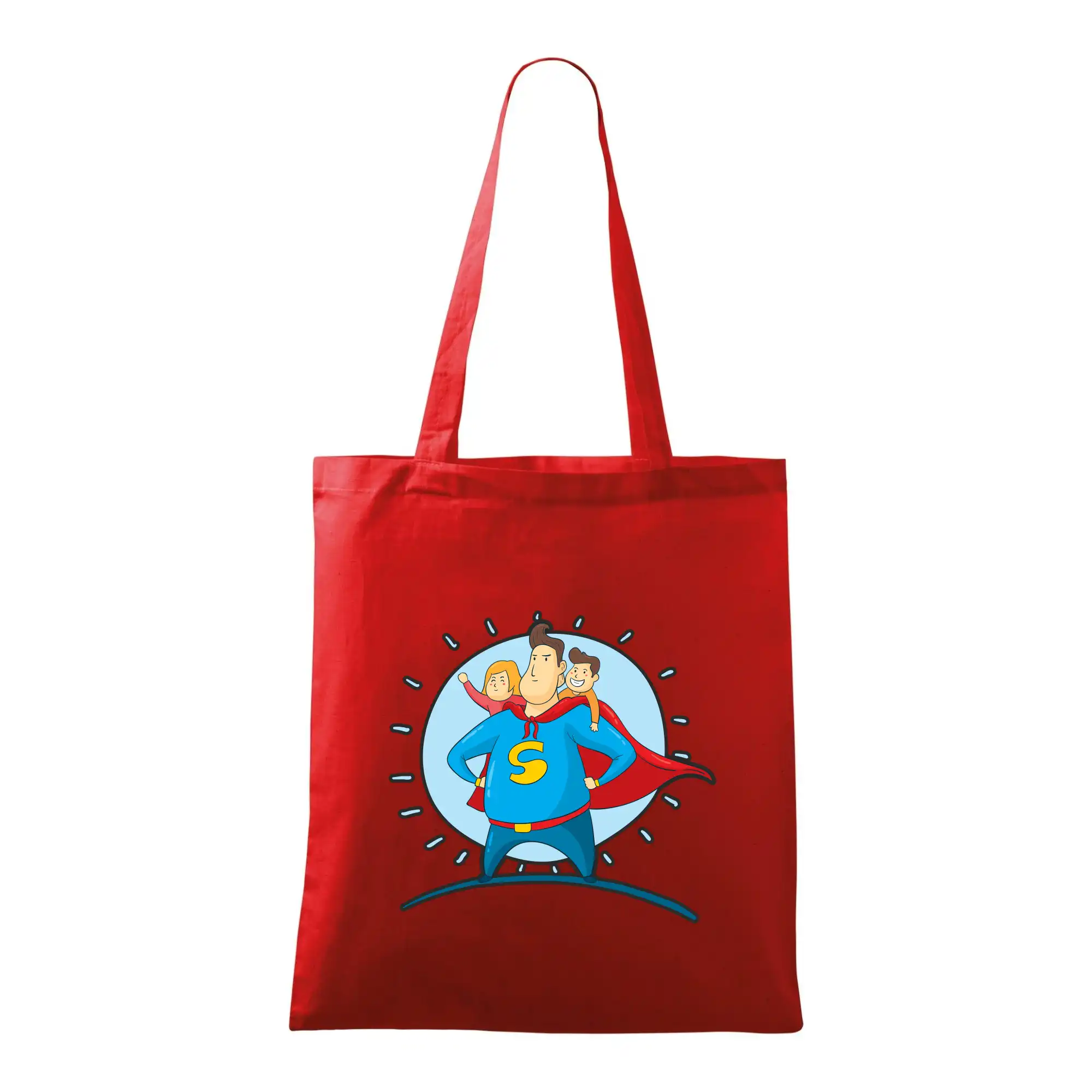 Táta superman - holka a kluk