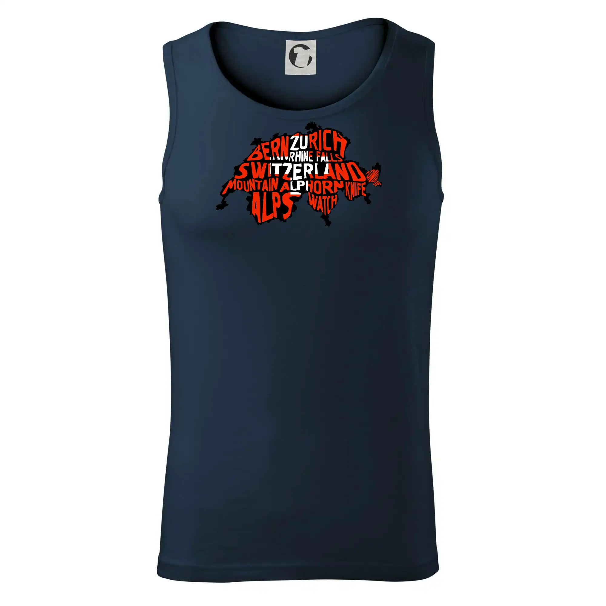 Mapy - názvy měst - Švýcarsko