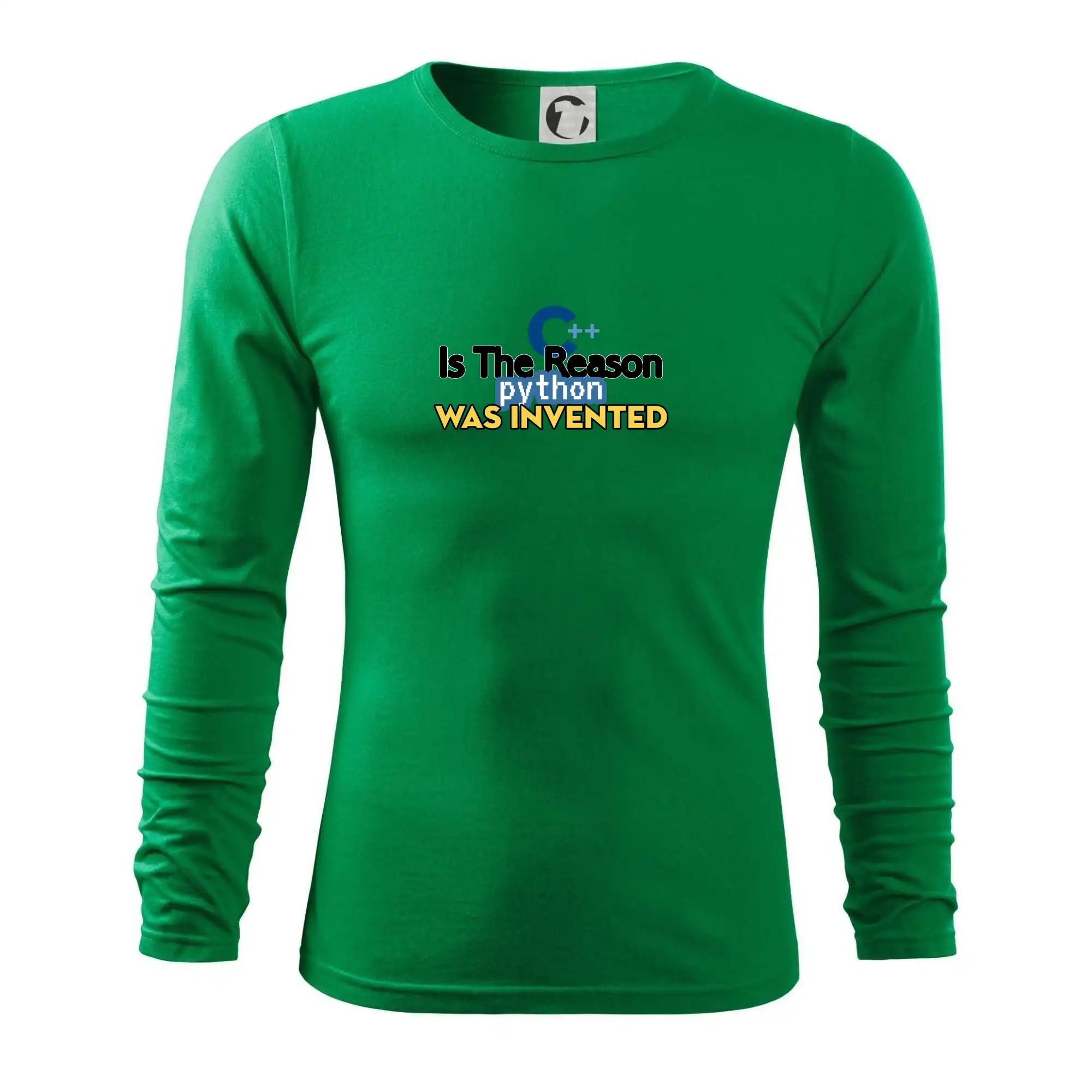Tričká pre ajťákov - C++ Is The Reason Python Was Invented - Tričko s dlhým rukávom FIT-T long sleeve