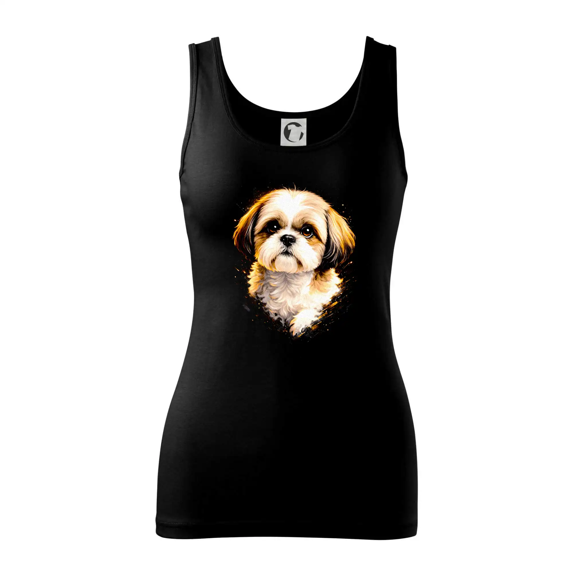 Obrázek polotón Shih-tzu