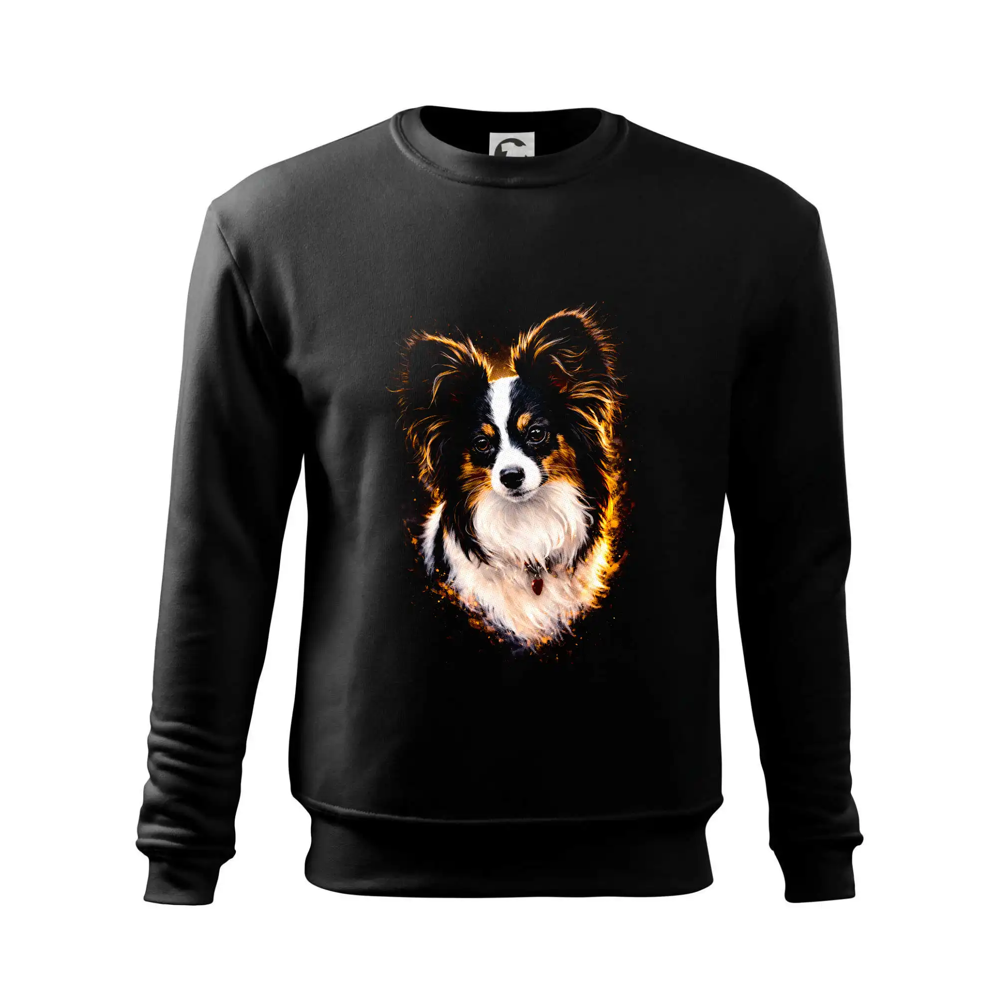 Obrázek polotón papillon hlava