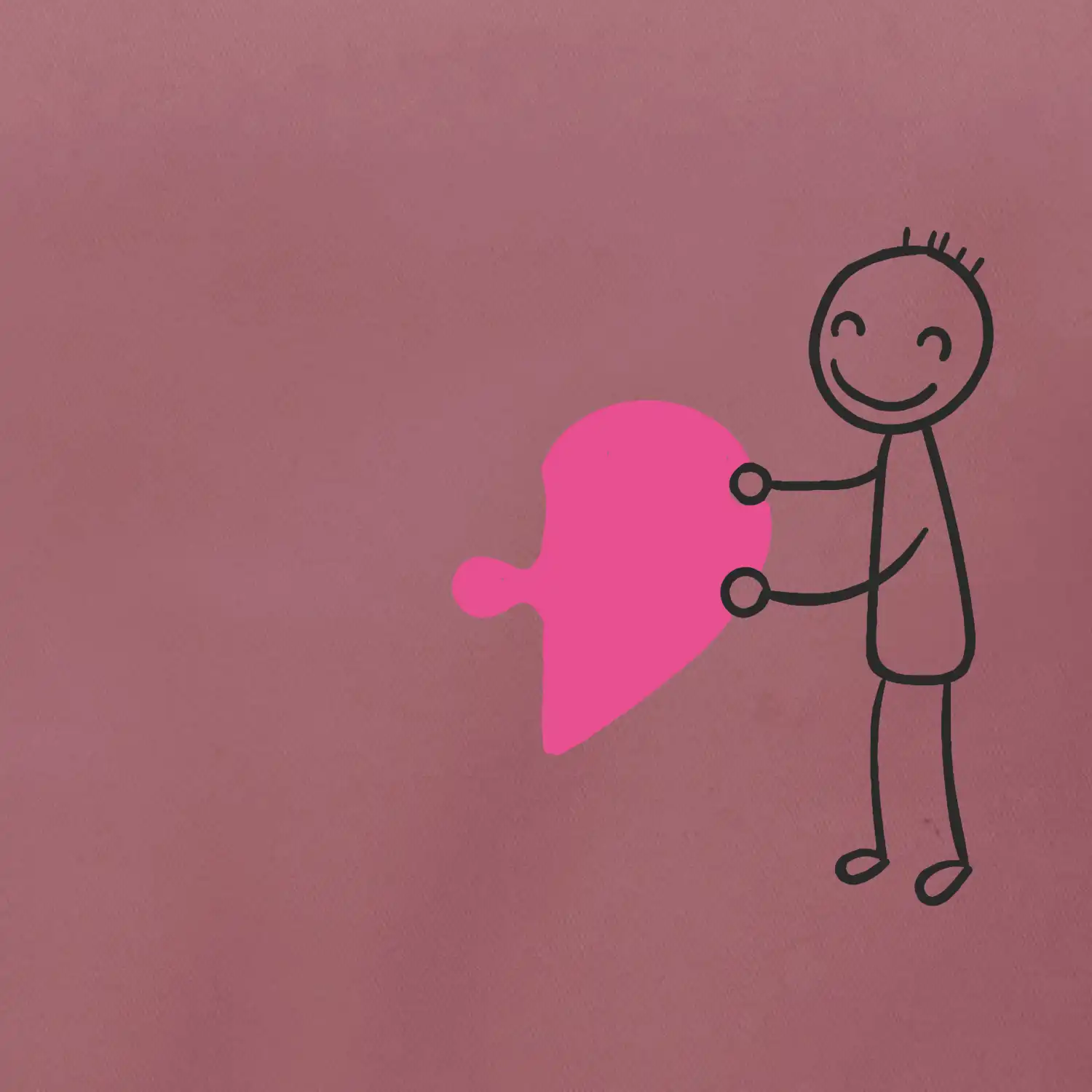 Párová trička puzzle postavička