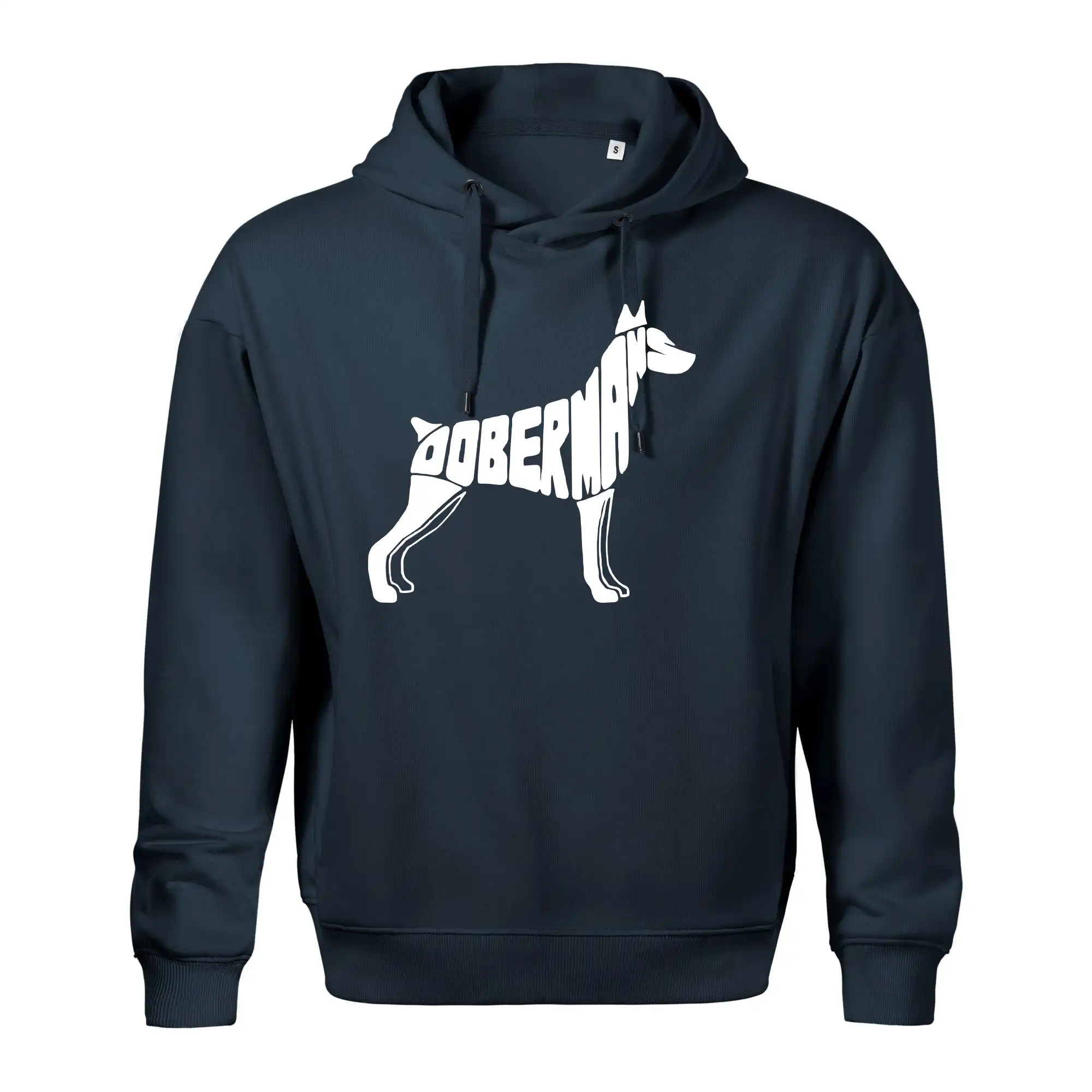 Dobrmans - nápis v tělě