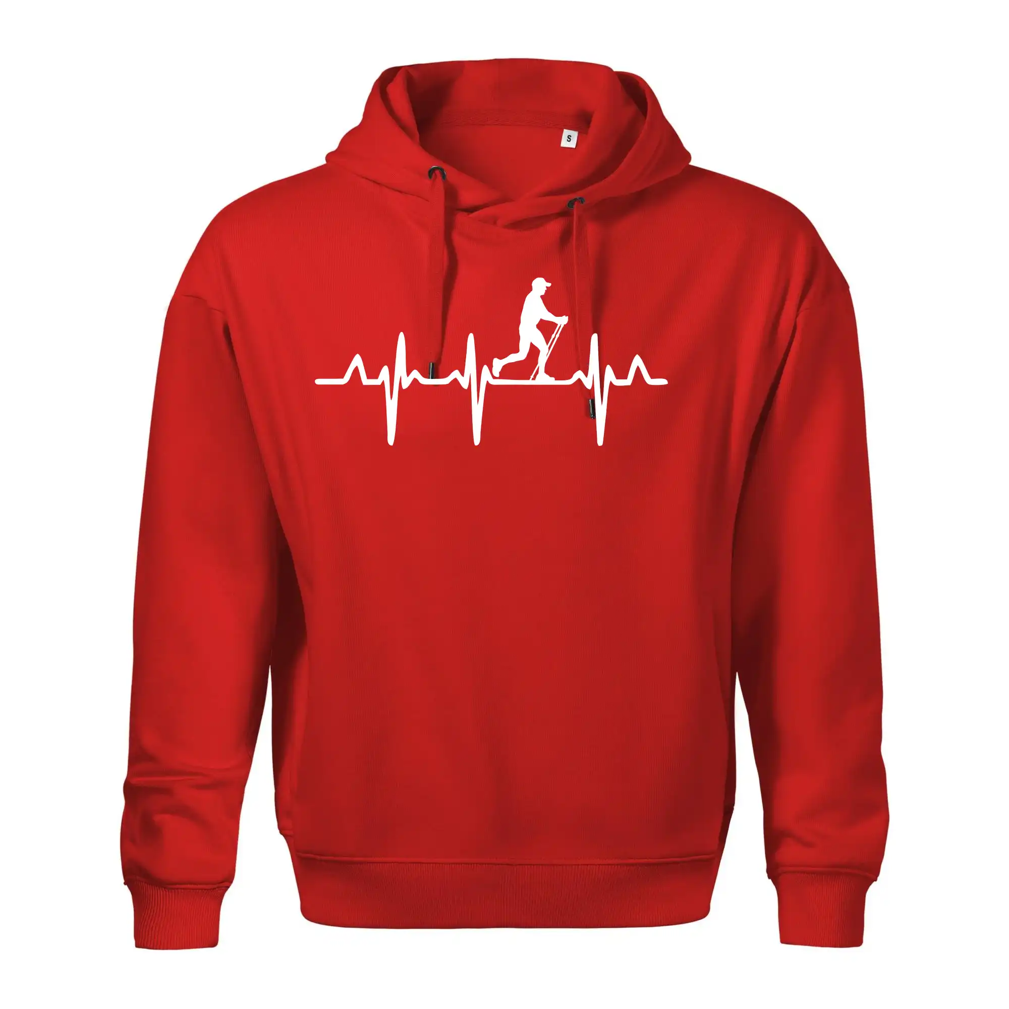 EKG nordic walking muž