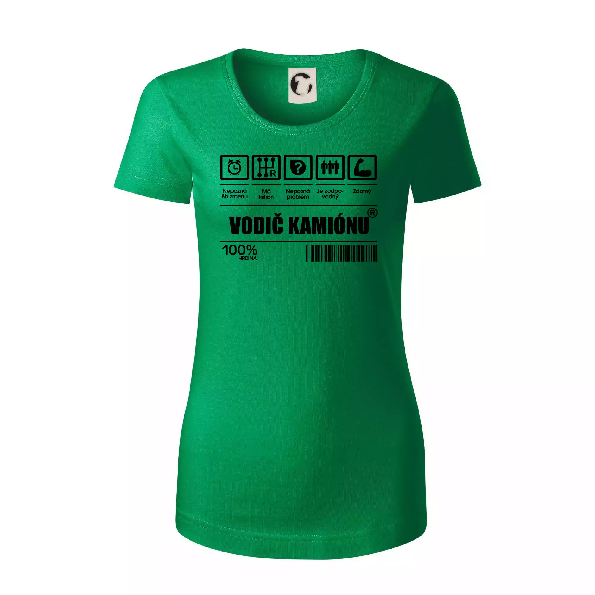 Čiarový kód - Vodič kamionu