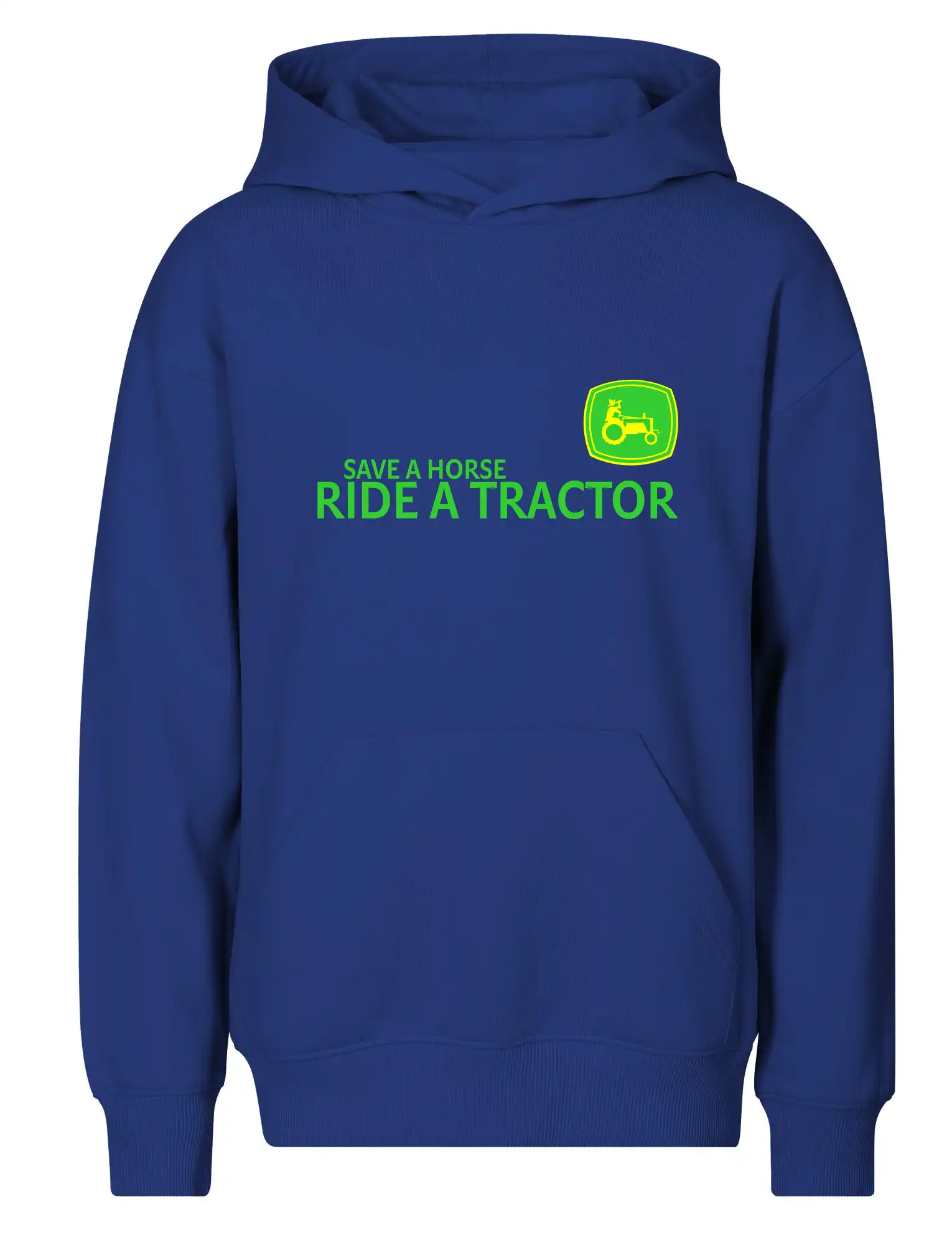 Save horse, ride tractor