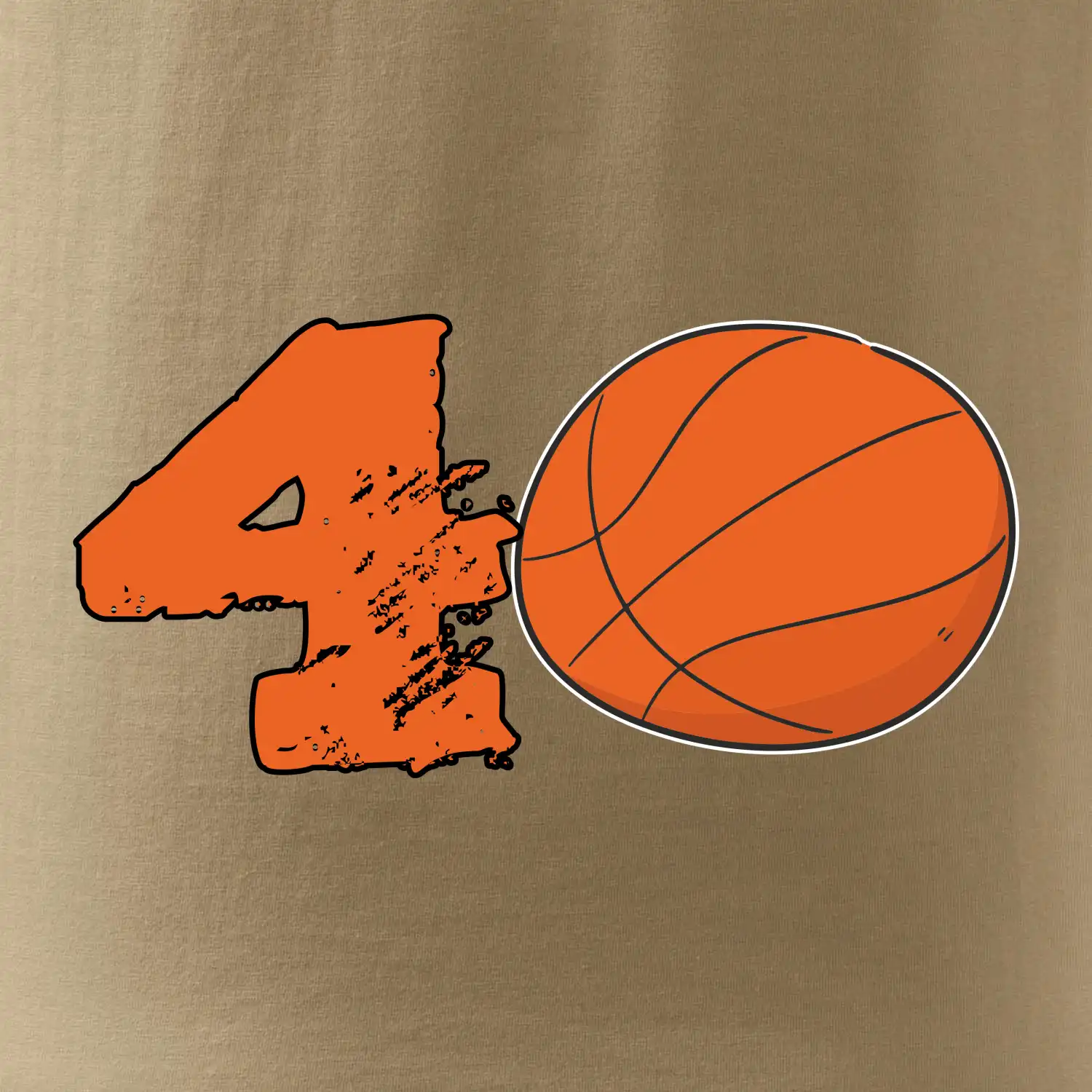 Basketball kulaté narozeniny 40