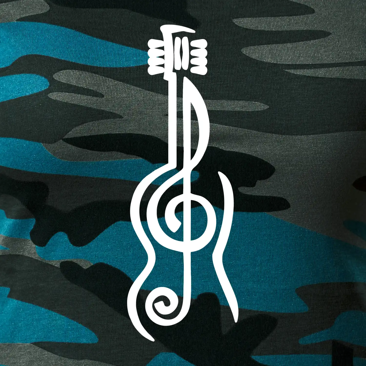 Houslový klíč kytara