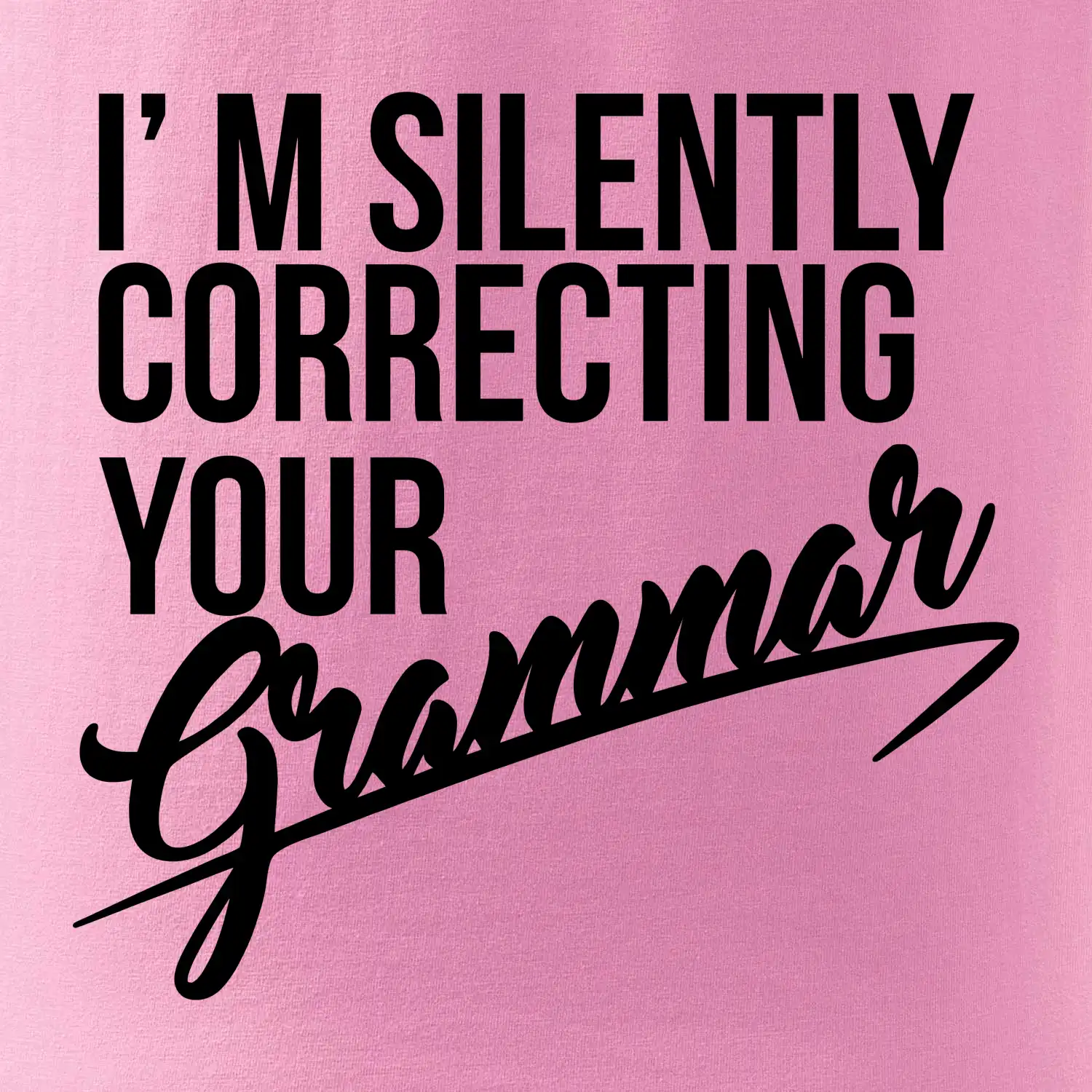 Correcting grammar