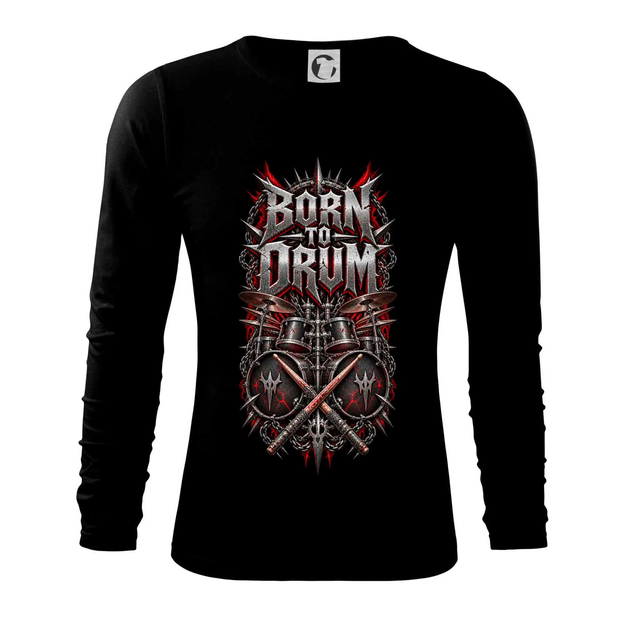 Born to drum metalová bicí souprava