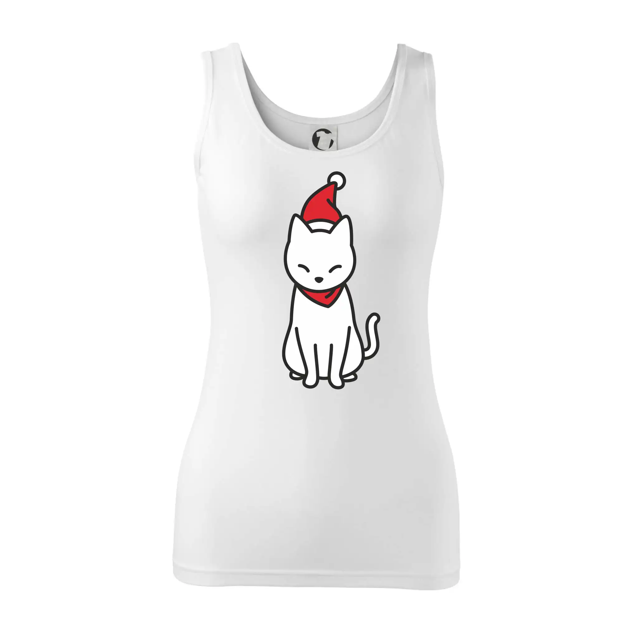 Vánoční kočka sedící
