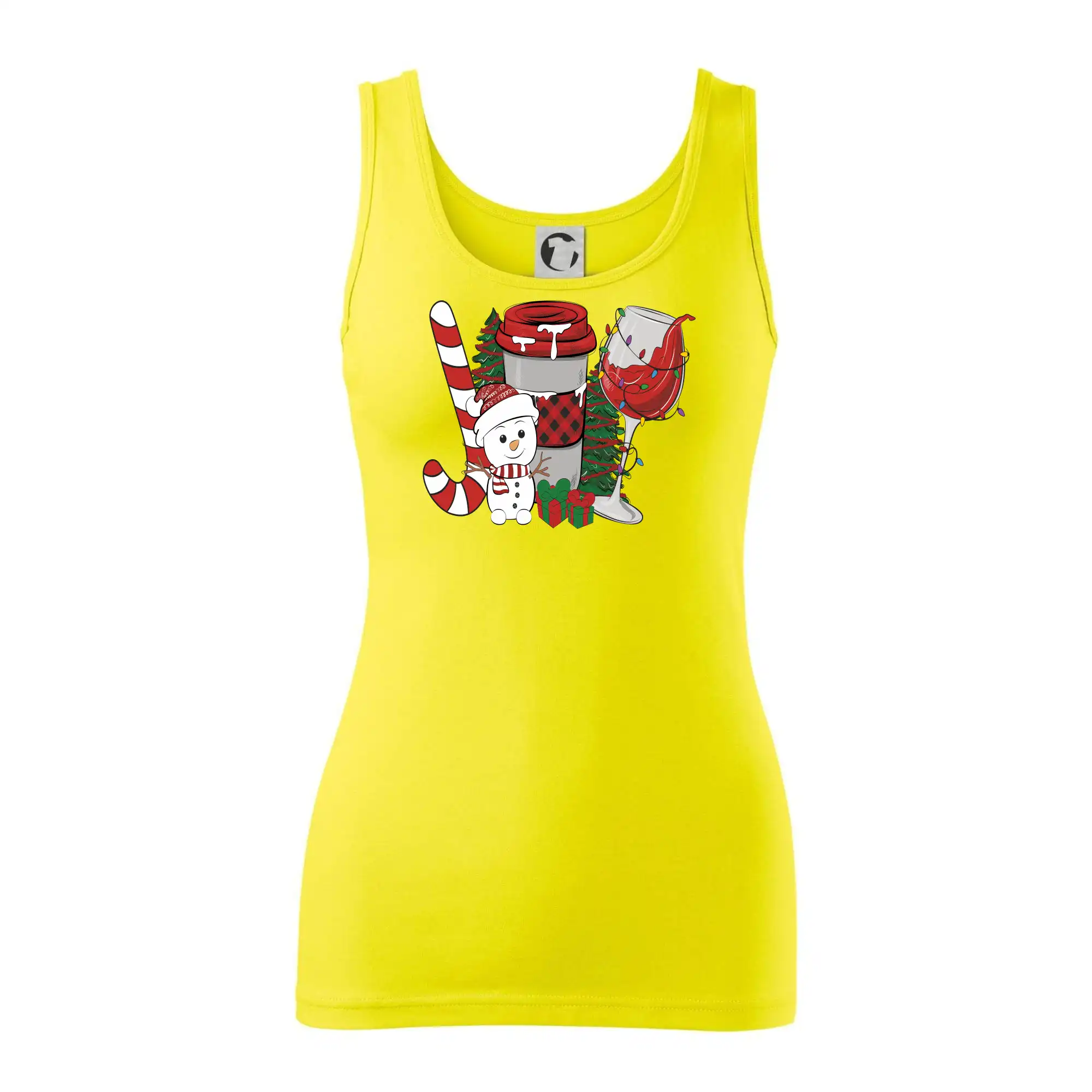 Vánoce, víno a sněhulák