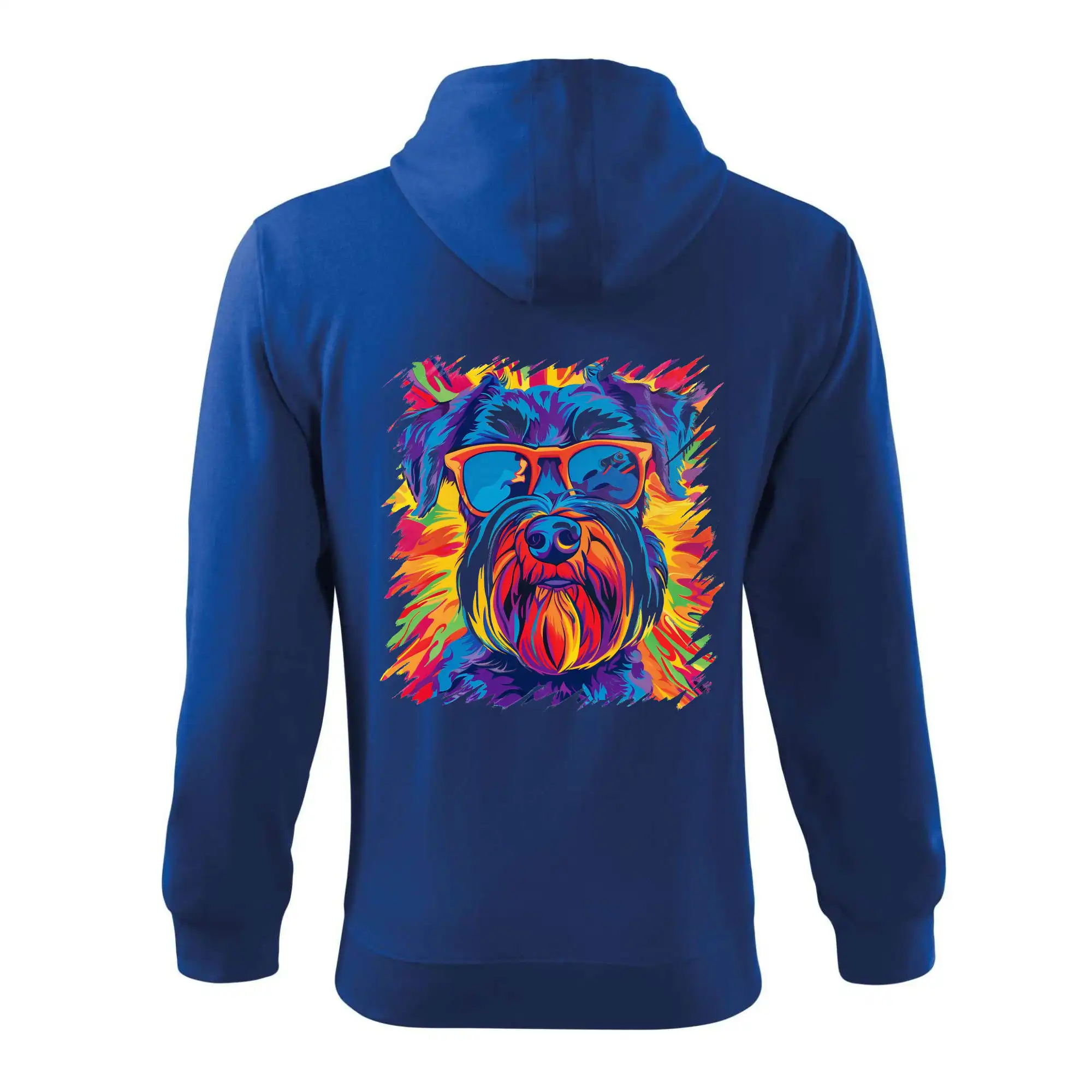 Knírač barevný styl 70s