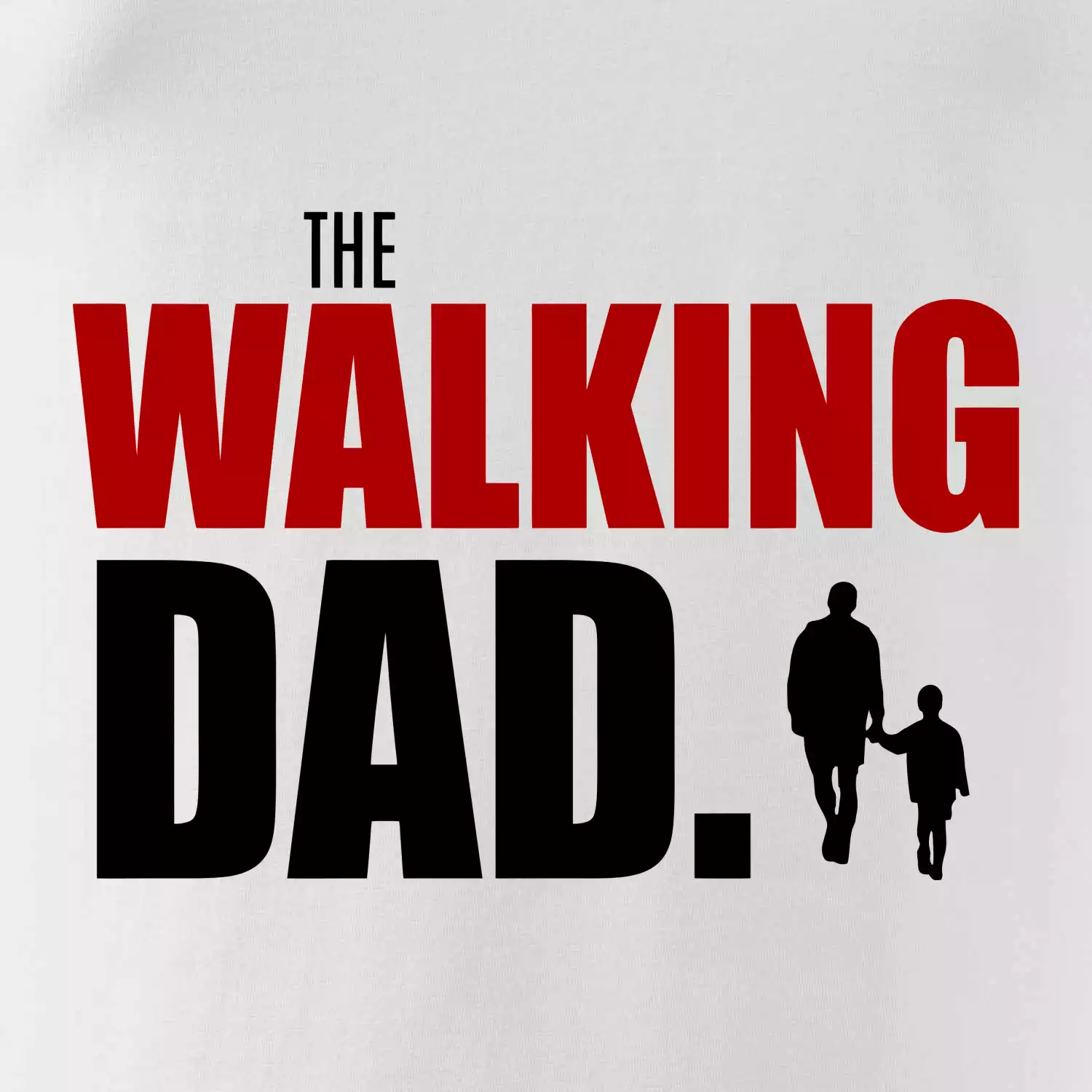 The walking dad dvě děti