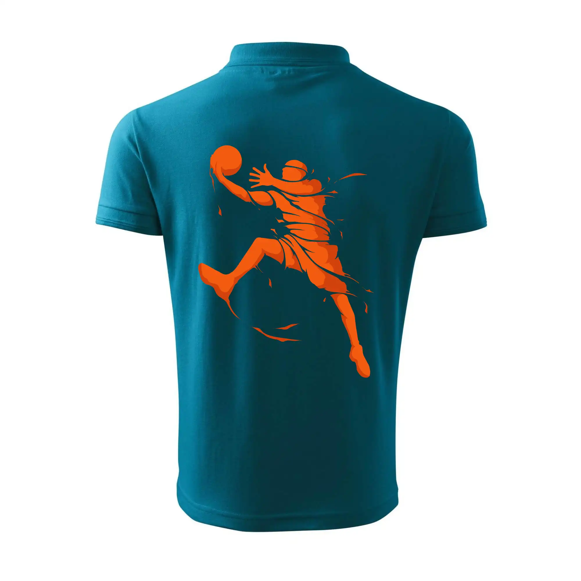 Basketball player splash