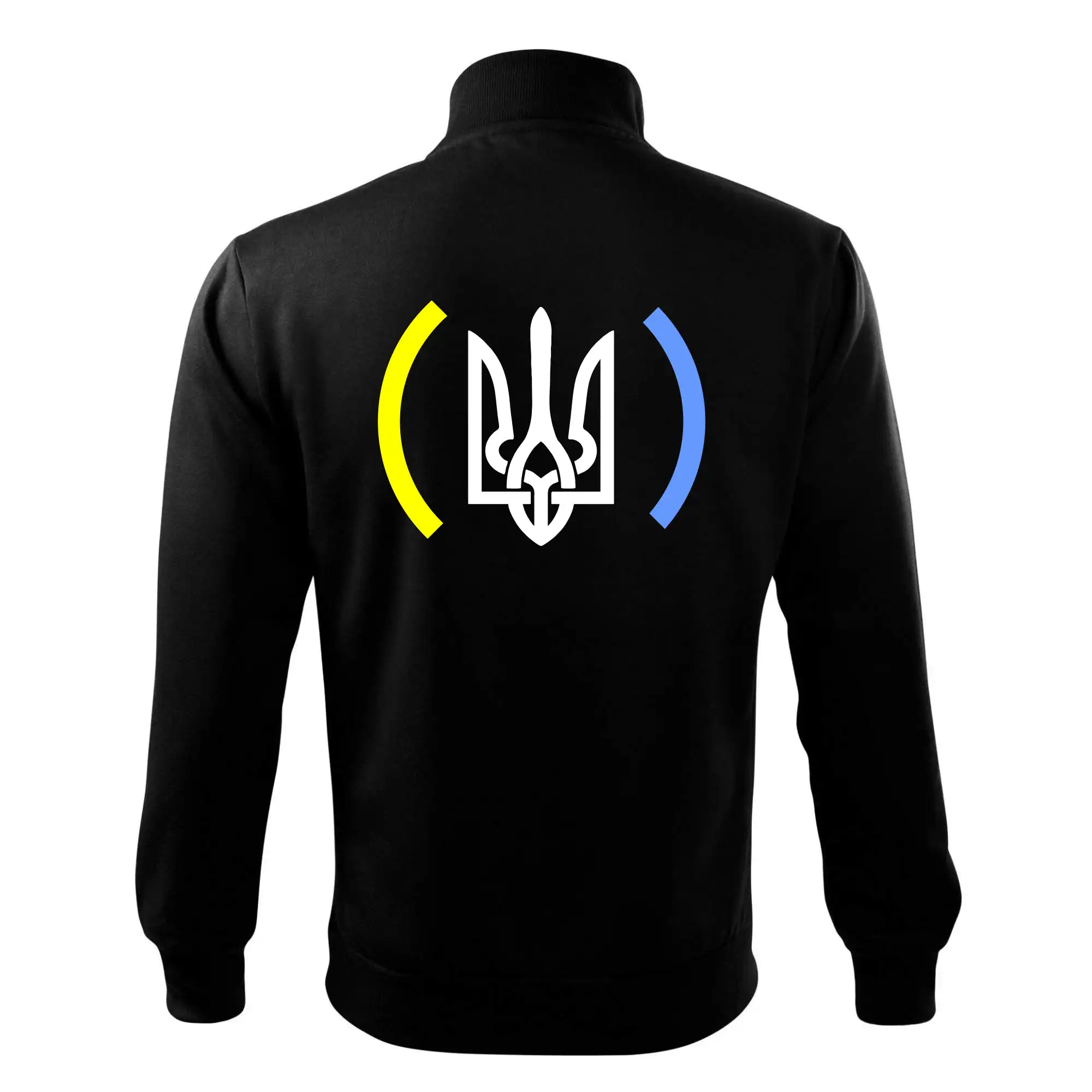 Ukrajina trojzubec s barvami