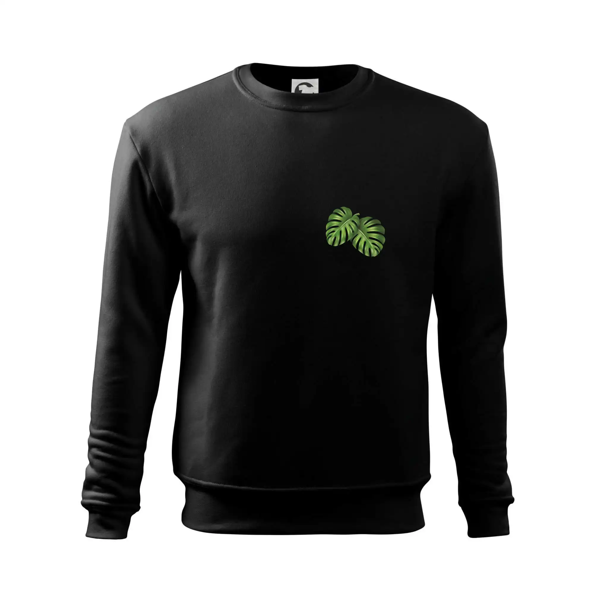 Monstera listy na prsu