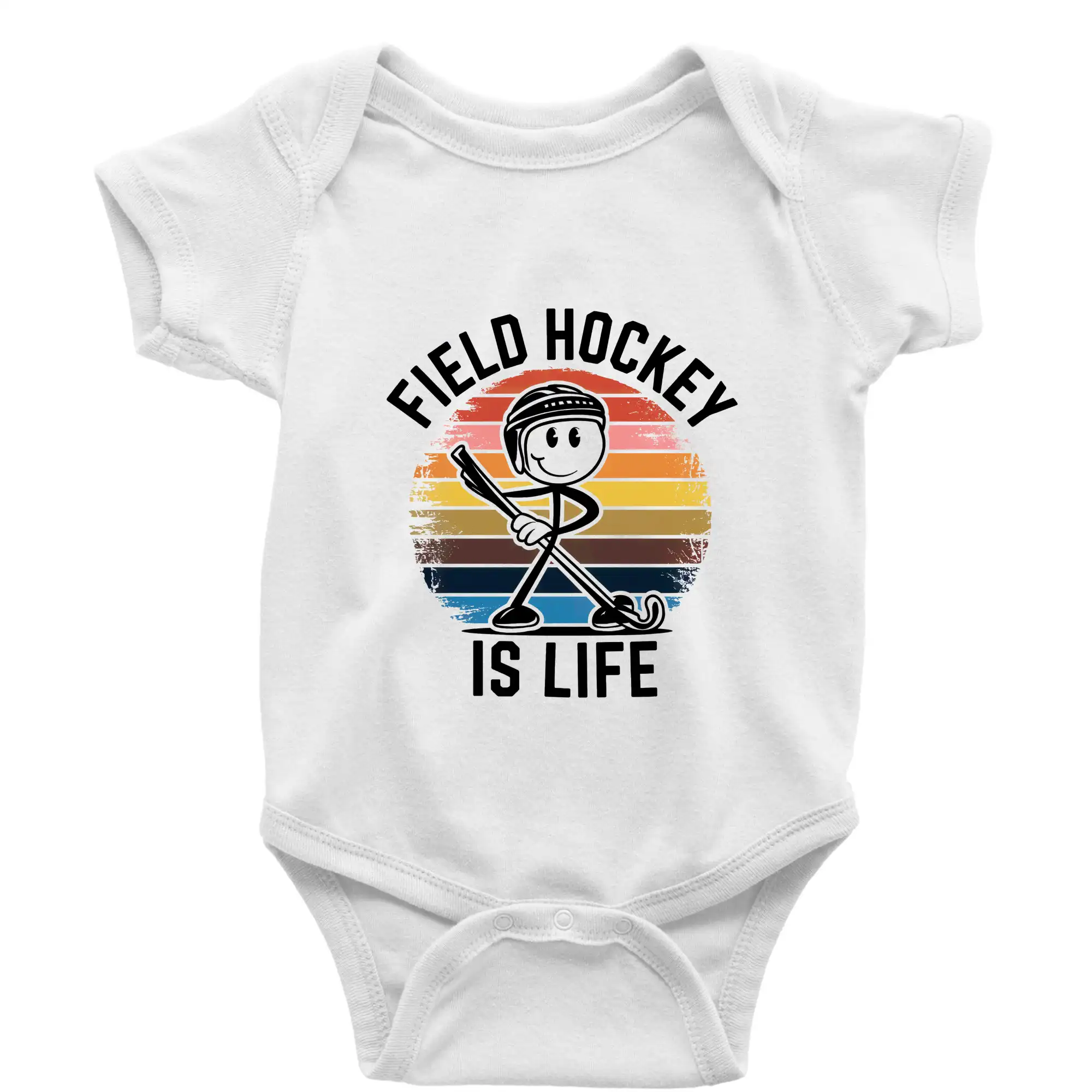 Ostatné športy - Field hockey is life - Body dojčenské s krátkym rukávom