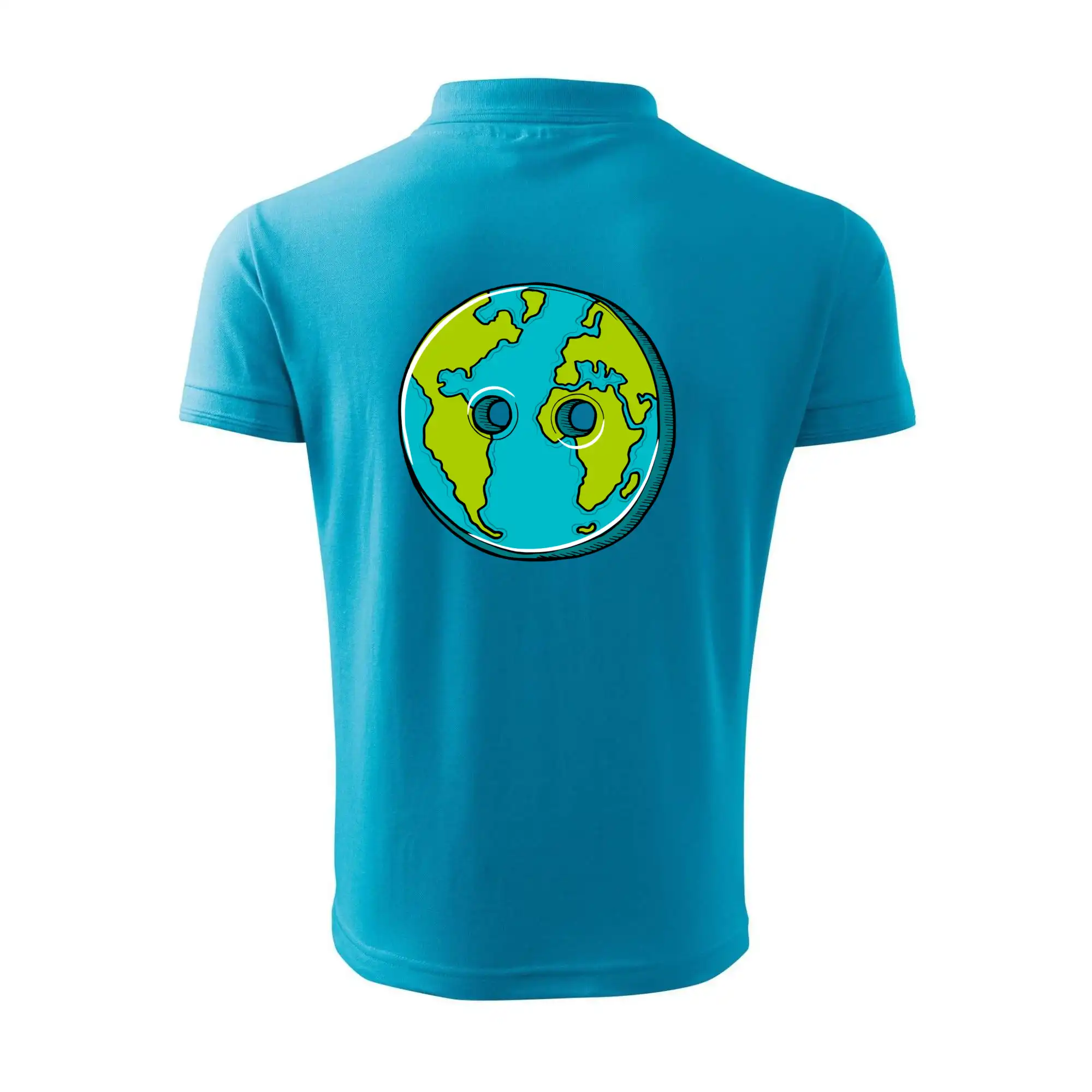 Planeta země knoflík (Pecka design)